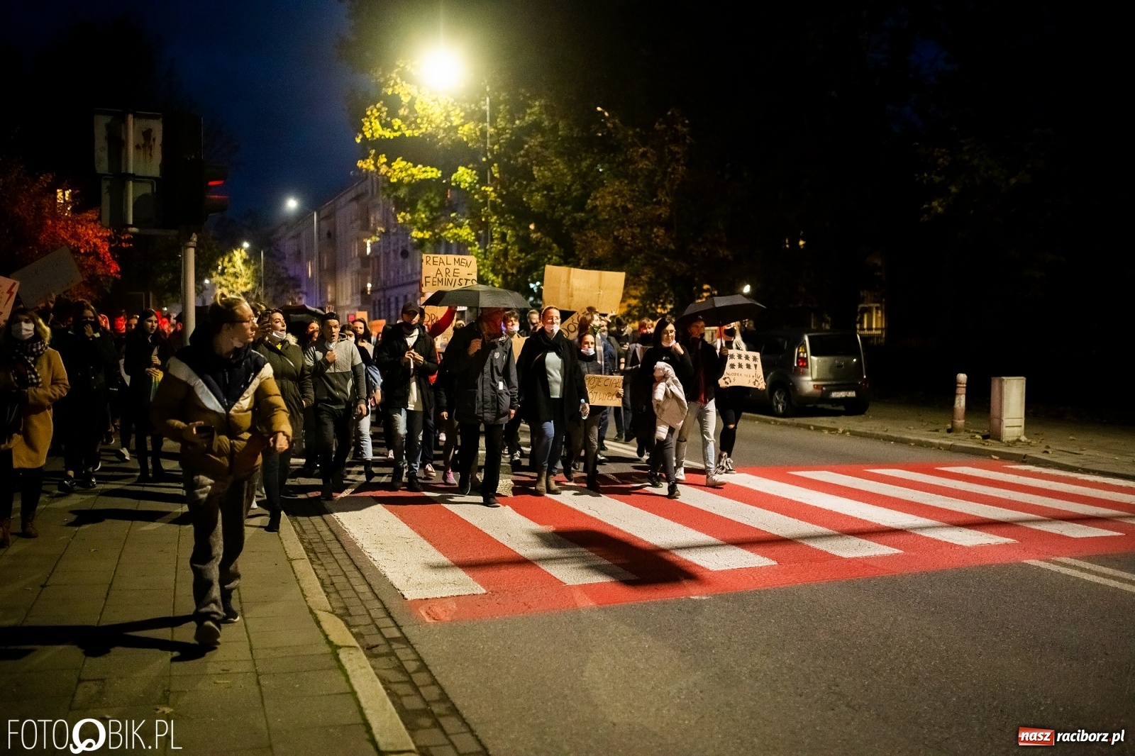 Zdjęcie w galerii na portalu naszraciborz.pl: Zakaz aborcji. Racibórz znów protestuje [WIDEO] wiadomości z regionu