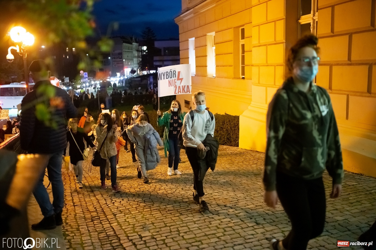 Zdjęcie w galerii na portalu naszraciborz.pl: Zakaz aborcji. Racibórz znów protestuje [WIDEO] wiadomości z regionu