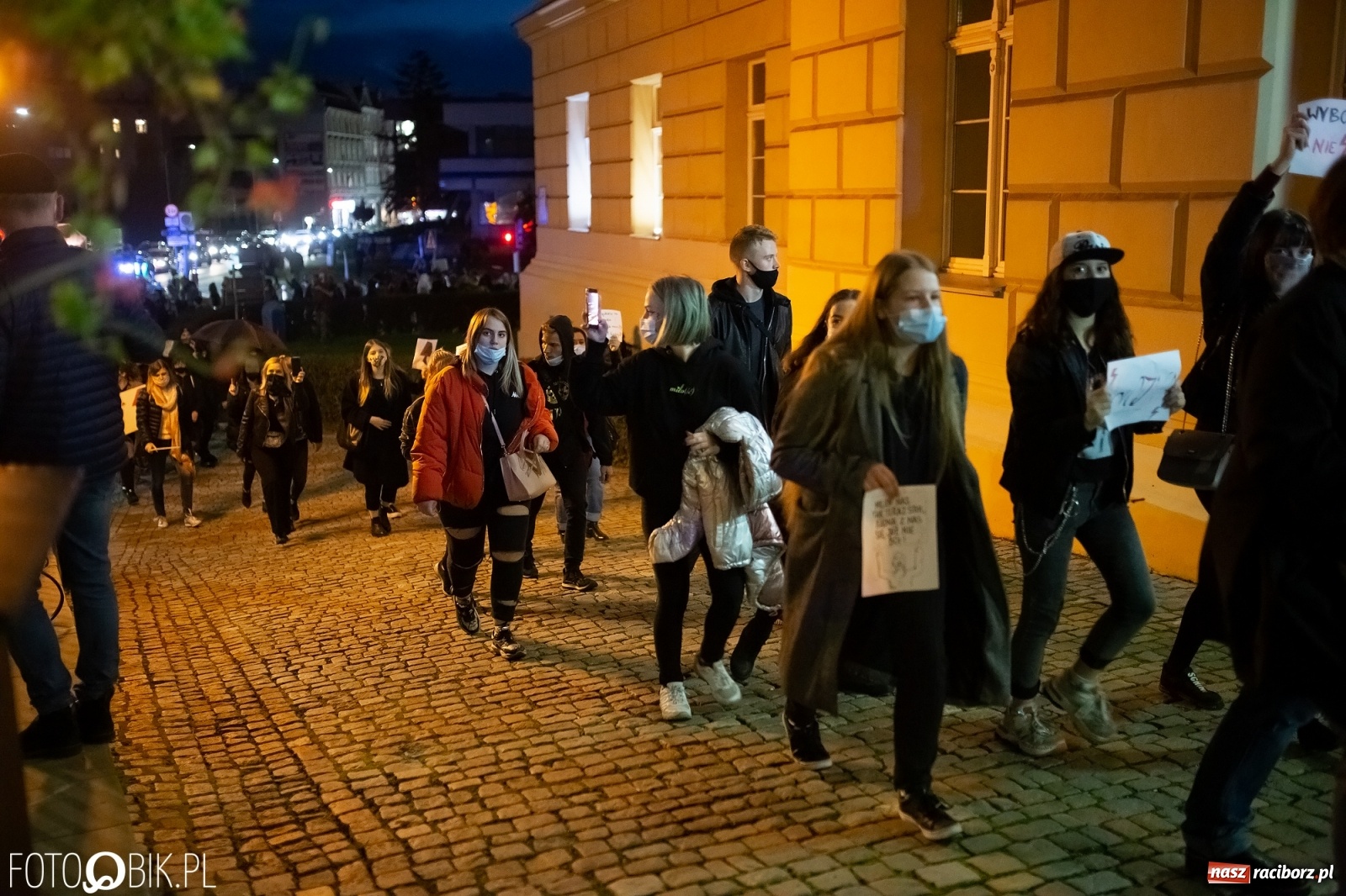 Zdjęcie w galerii na portalu naszraciborz.pl: Zakaz aborcji. Racibórz znów protestuje [WIDEO] wiadomości z regionu