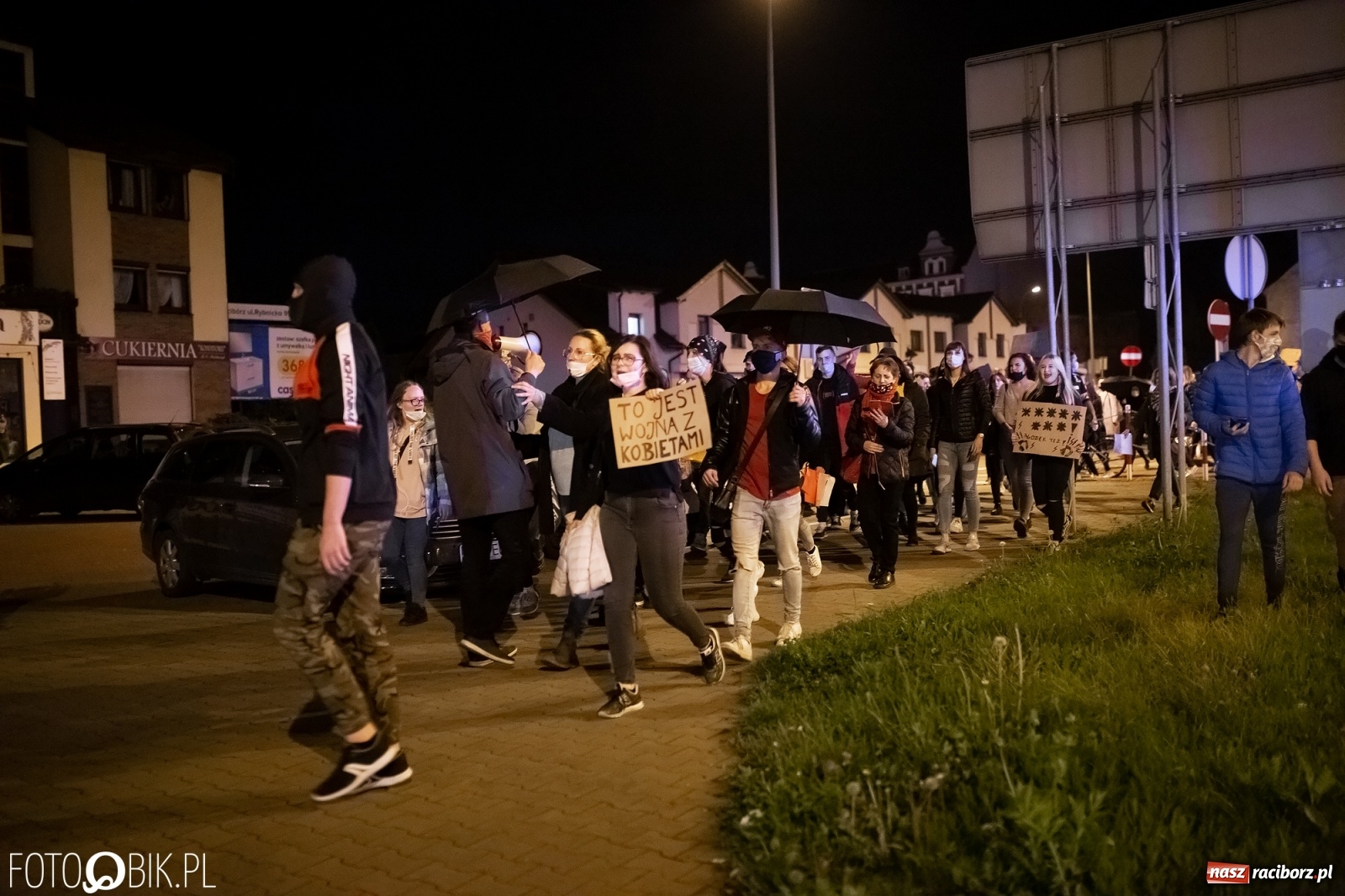 Zdjęcie w galerii na portalu naszraciborz.pl: Zakaz aborcji. Racibórz znów protestuje [WIDEO] wiadomości z regionu