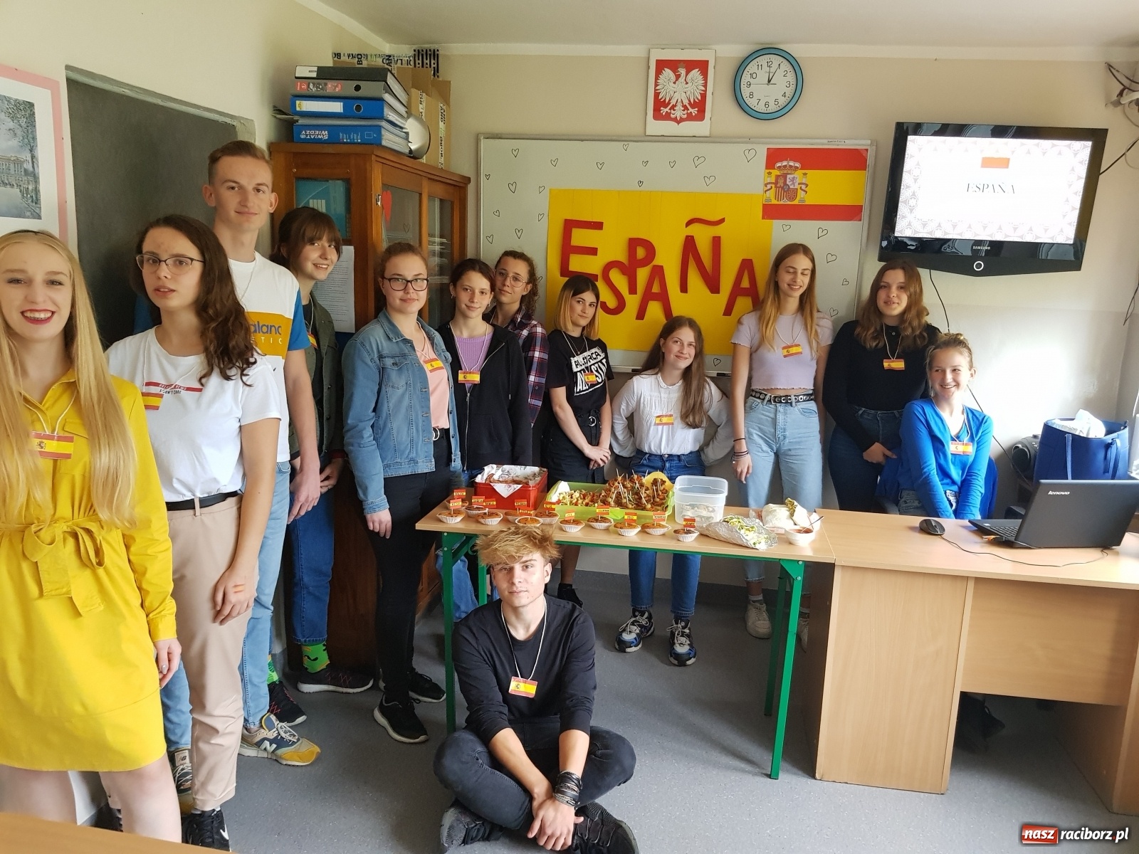 Zdjęcie w galerii na portalu naszraciborz.pl: Tydzień języka hiszpańskiego w II LO [FOTO i WIDEO] wiadomości z regionu