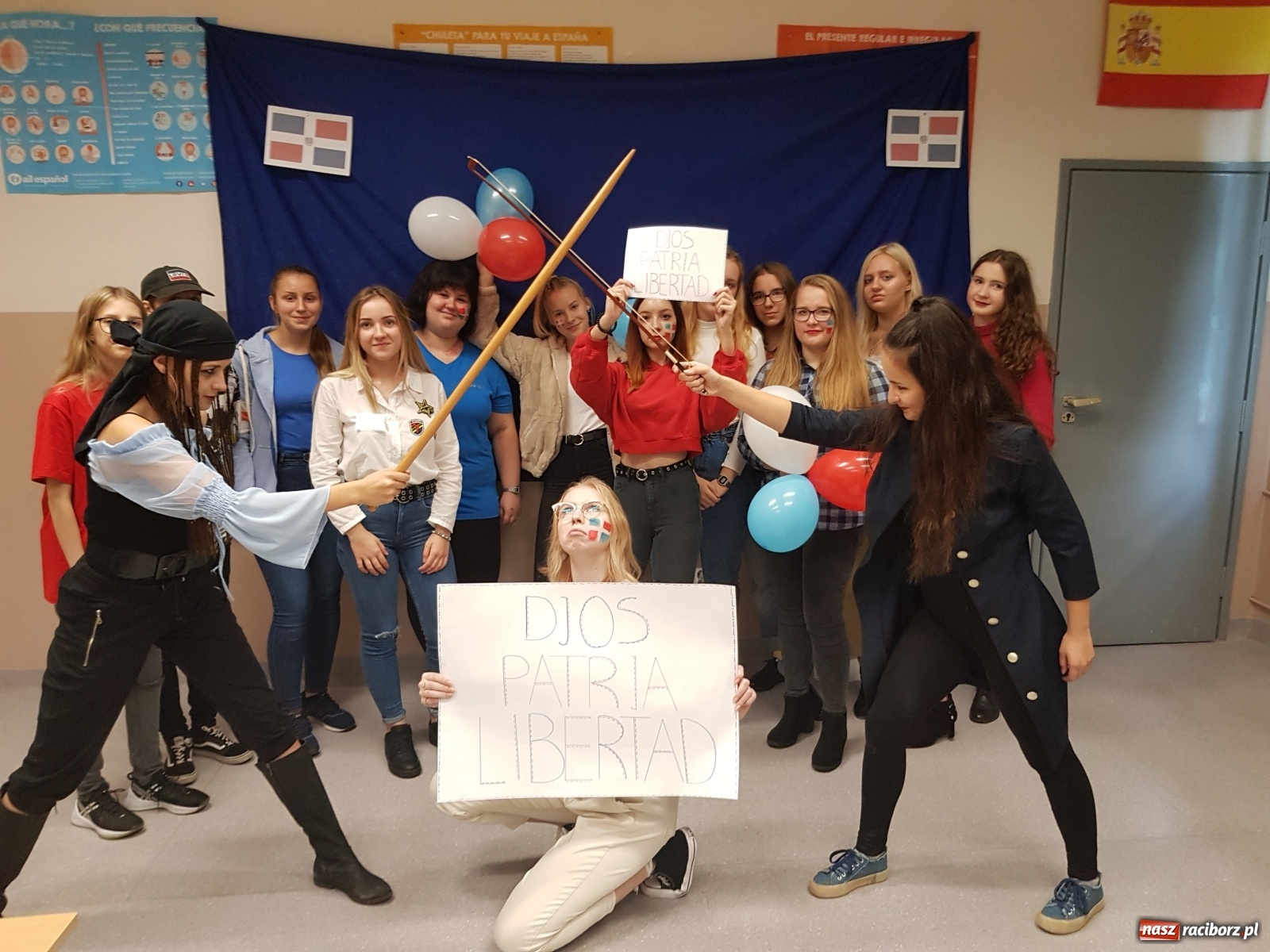 Zdjęcie w galerii na portalu naszraciborz.pl: Tydzień języka hiszpańskiego w II LO [FOTO i WIDEO] wiadomości z regionu