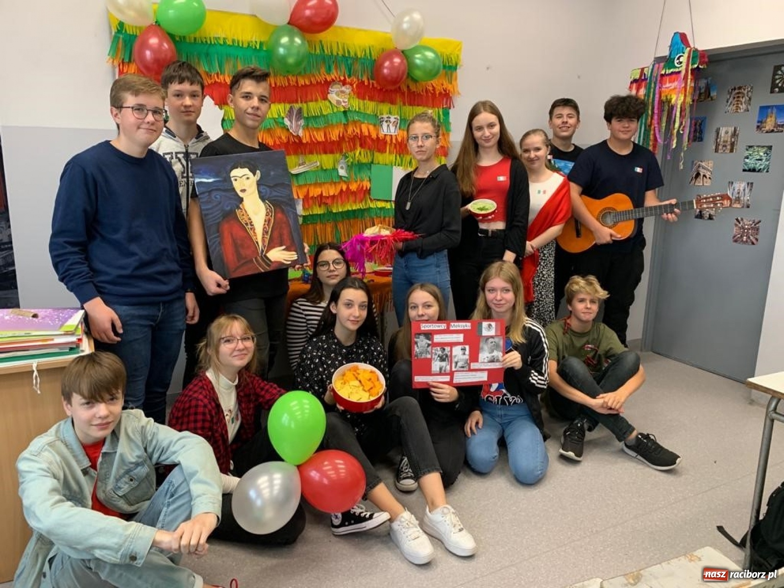 Zdjęcie w galerii na portalu naszraciborz.pl: Tydzień języka hiszpańskiego w II LO [FOTO i WIDEO] wiadomości z regionu