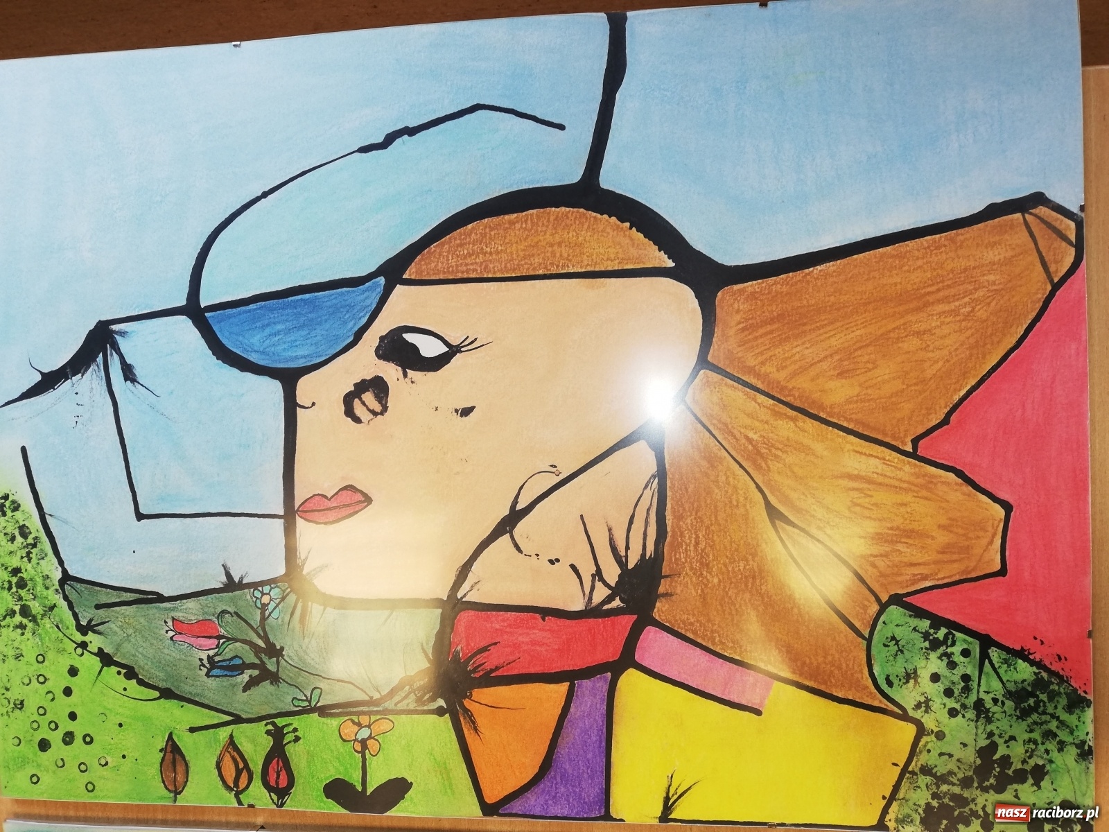 Zdjęcie w galerii na portalu naszraciborz.pl: Podopieczna WTZ w Raciborzu na podium konkursu plastycznego wiadomości z regionu