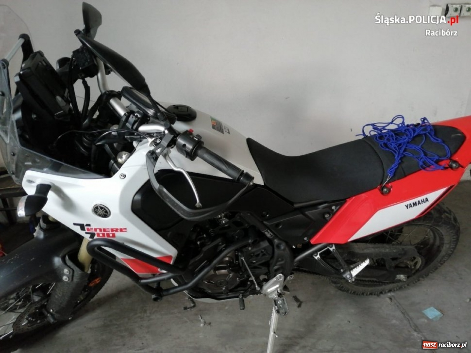 Zdjęcie w galerii na portalu naszraciborz.pl: Motocyklista z Czech uciekał przed raciborską drogówką wiadomości z regionu