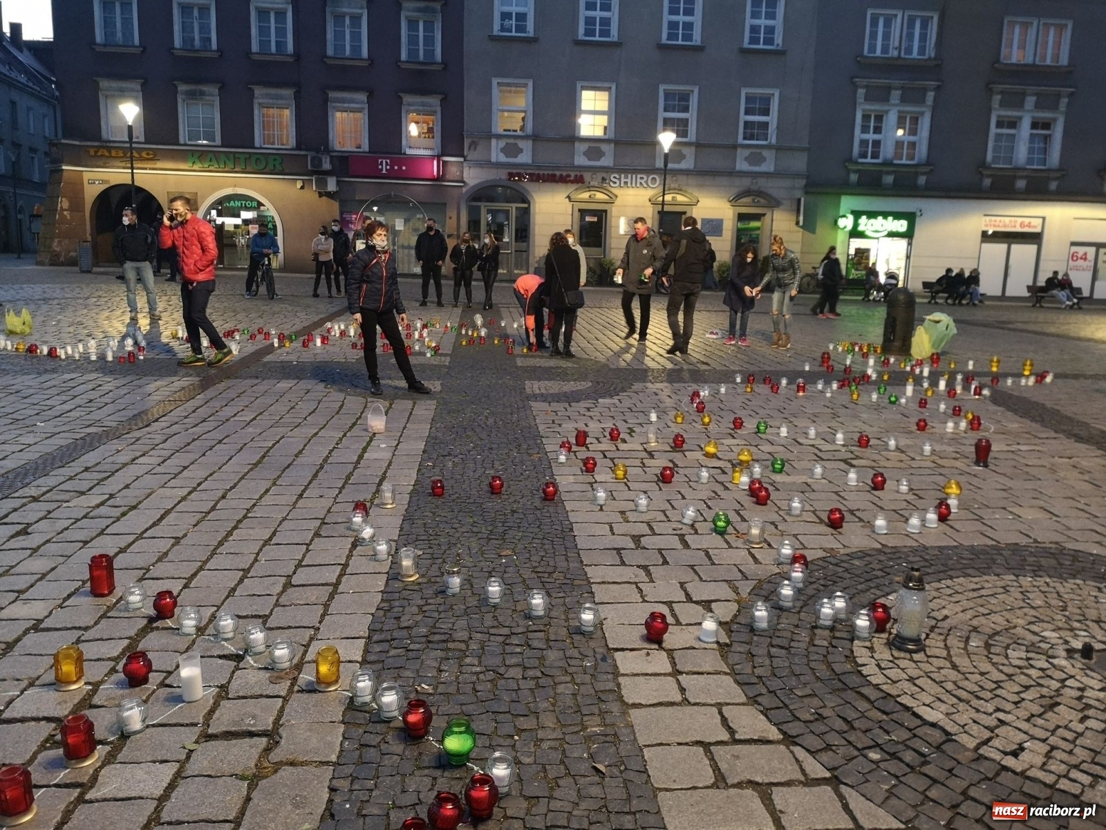 Zdjęcie w galerii na portalu naszraciborz.pl: Akcja na raciborskim Rynku [FOTO i WIDEO]  wiadomości z regionu