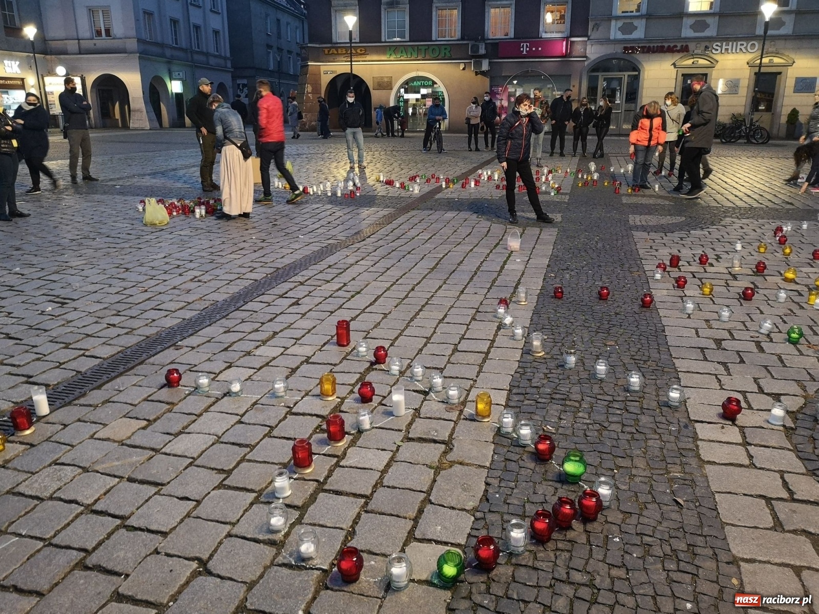 Zdjęcie w galerii na portalu naszraciborz.pl: Akcja na raciborskim Rynku [FOTO i WIDEO]  wiadomości z regionu