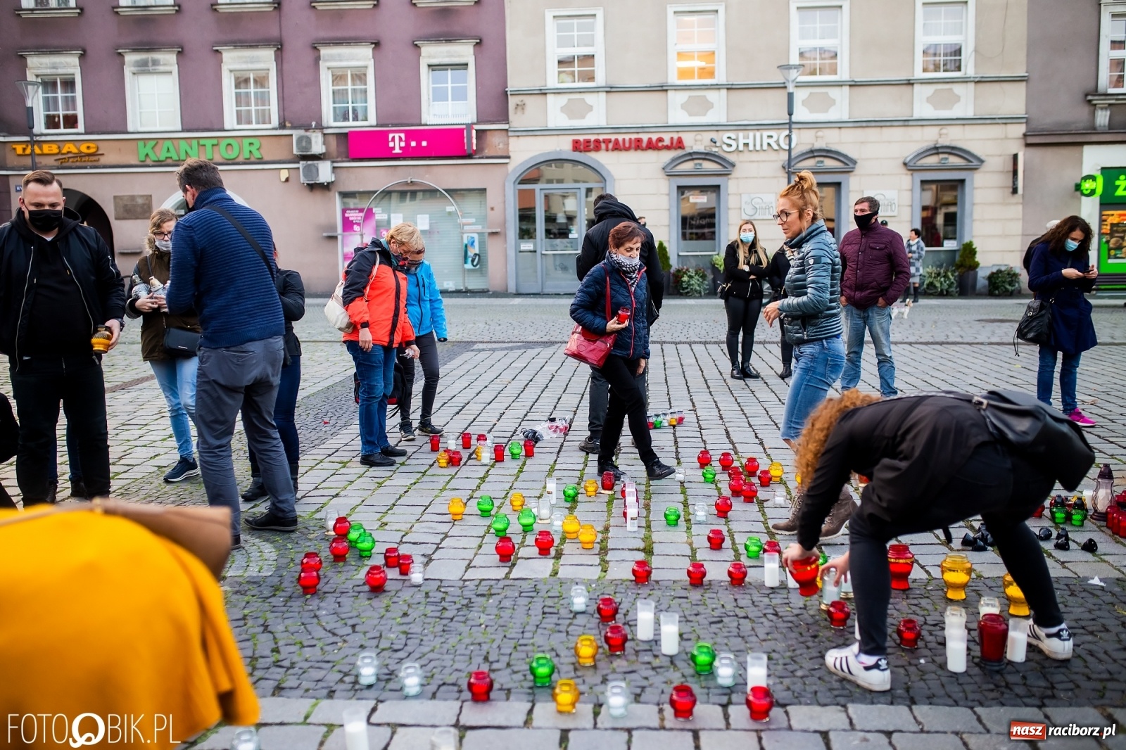Zdjęcie w galerii na portalu naszraciborz.pl: Akcja na raciborskim Rynku [FOTO i WIDEO]  wiadomości z regionu