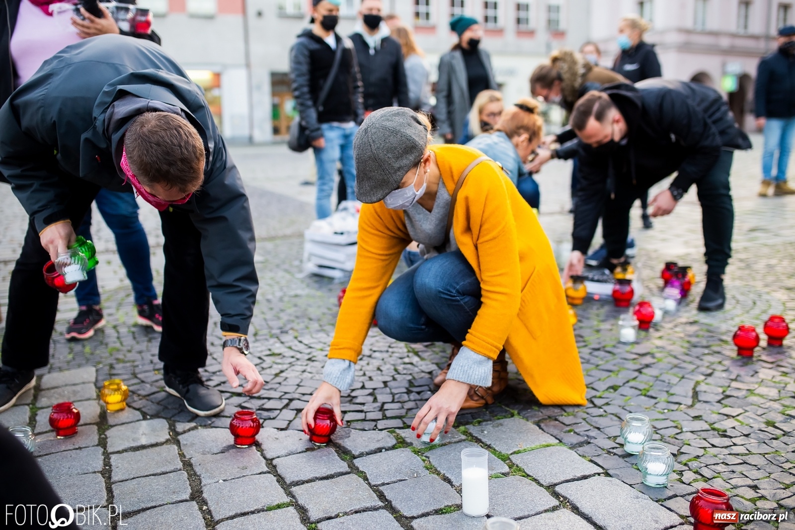 Zdjęcie w galerii na portalu naszraciborz.pl: Akcja na raciborskim Rynku [FOTO i WIDEO]  wiadomości z regionu