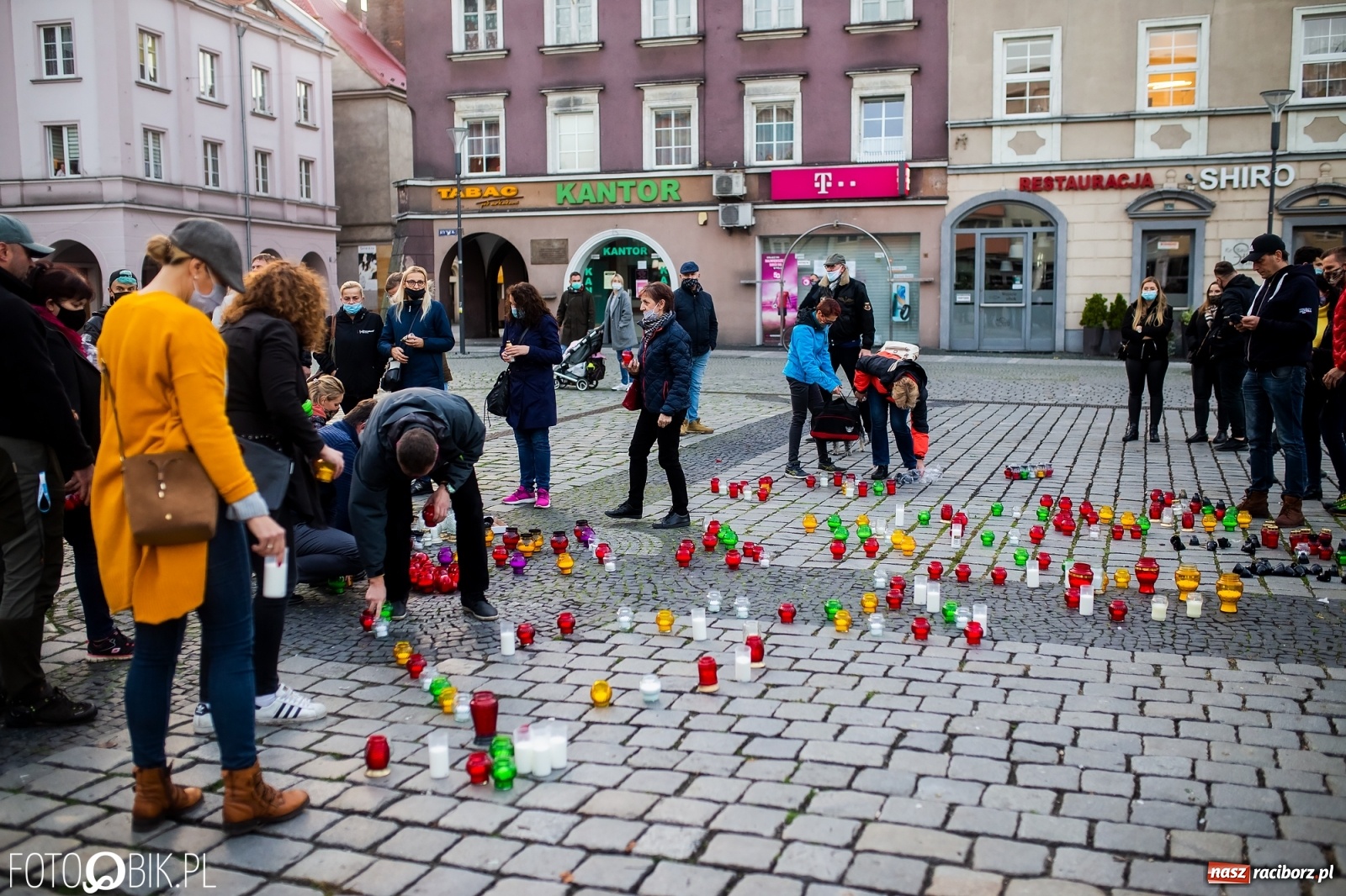 Zdjęcie w galerii na portalu naszraciborz.pl: Akcja na raciborskim Rynku [FOTO i WIDEO]  wiadomości z regionu