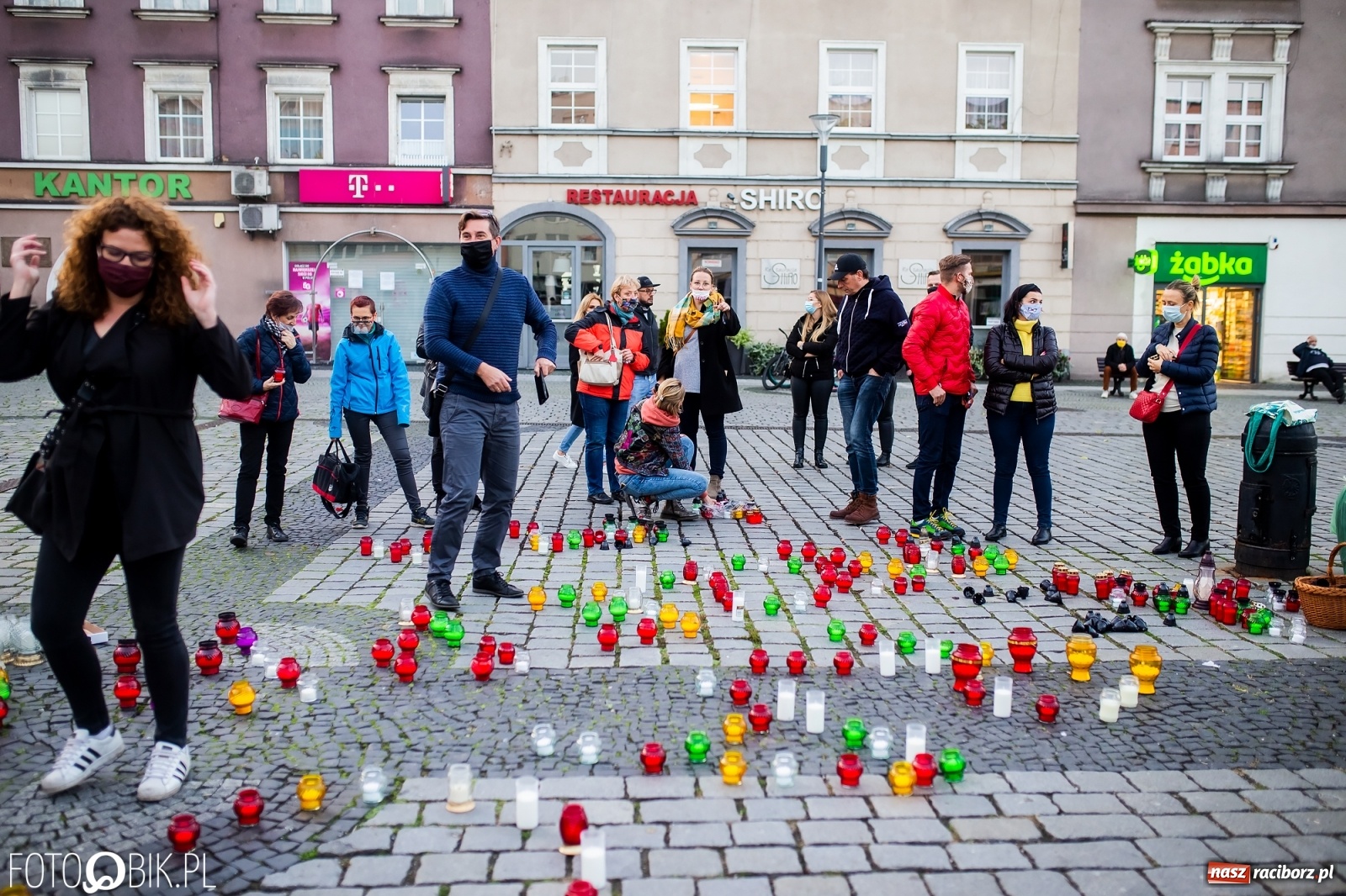 Zdjęcie w galerii na portalu naszraciborz.pl: Akcja na raciborskim Rynku [FOTO i WIDEO]  wiadomości z regionu