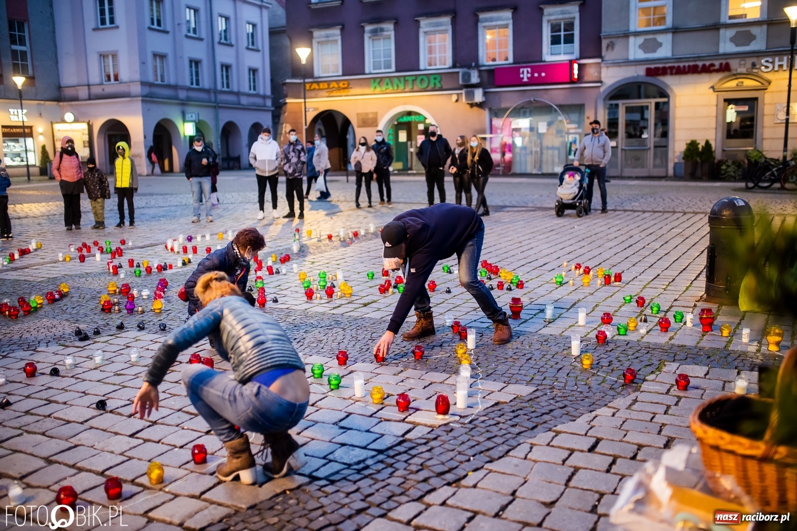 Zdjęcie w galerii na portalu naszraciborz.pl: Akcja na raciborskim Rynku [FOTO i WIDEO]  wiadomości z regionu