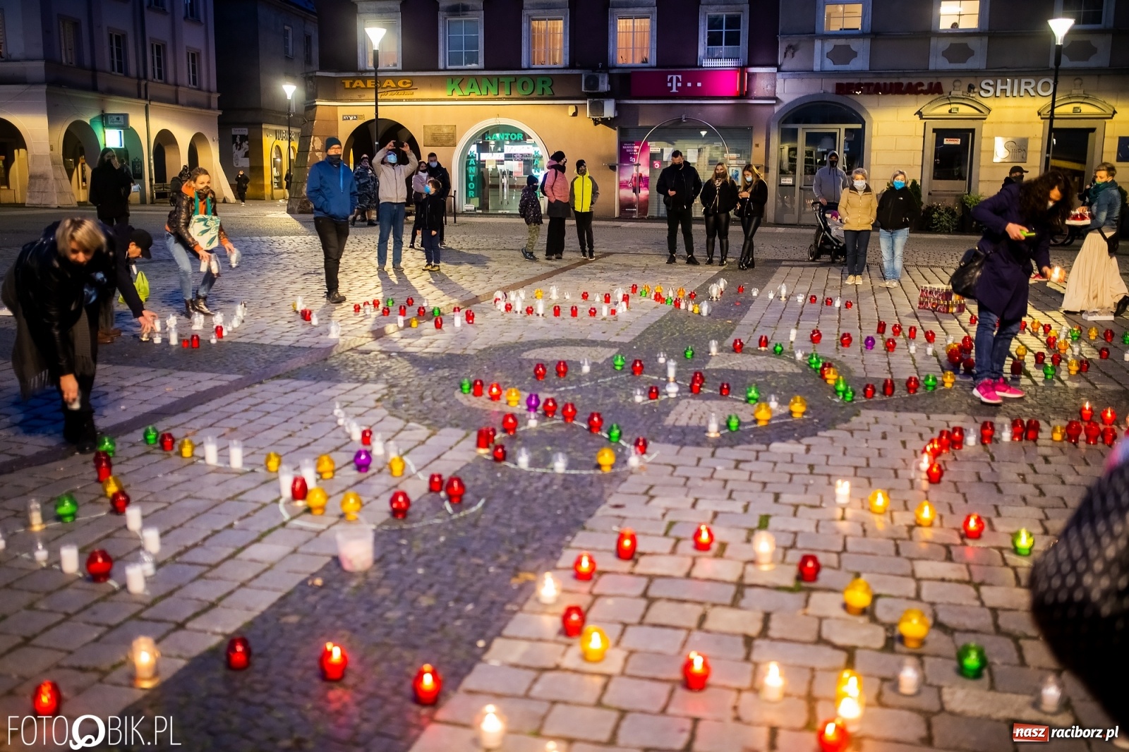 Zdjęcie w galerii na portalu naszraciborz.pl: Akcja na raciborskim Rynku [FOTO i WIDEO]  wiadomości z regionu