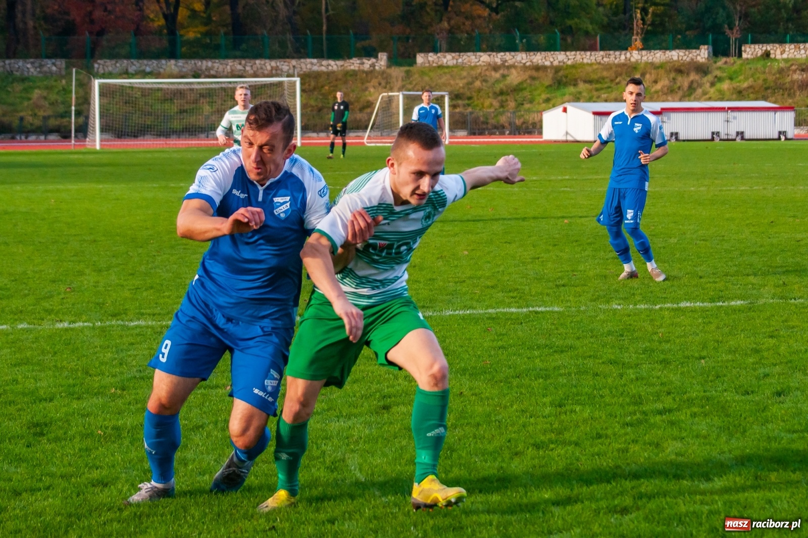 Zdjęcie w galerii na portalu naszraciborz.pl: Kolejna wygrana Unii Racibórz. Gaszowicki Dąb obudził się za późno [FOTO] wiadomości z regionu