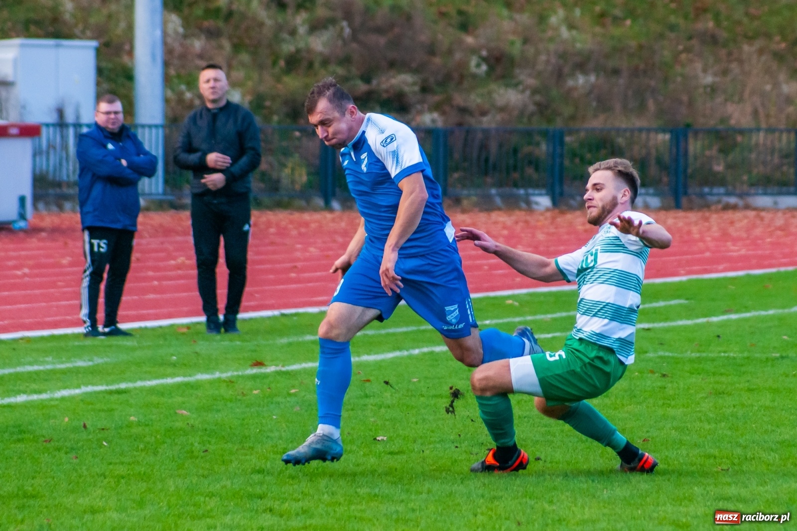 Zdjęcie w galerii na portalu naszraciborz.pl: Kolejna wygrana Unii Racibórz. Gaszowicki Dąb obudził się za późno [FOTO] wiadomości z regionu