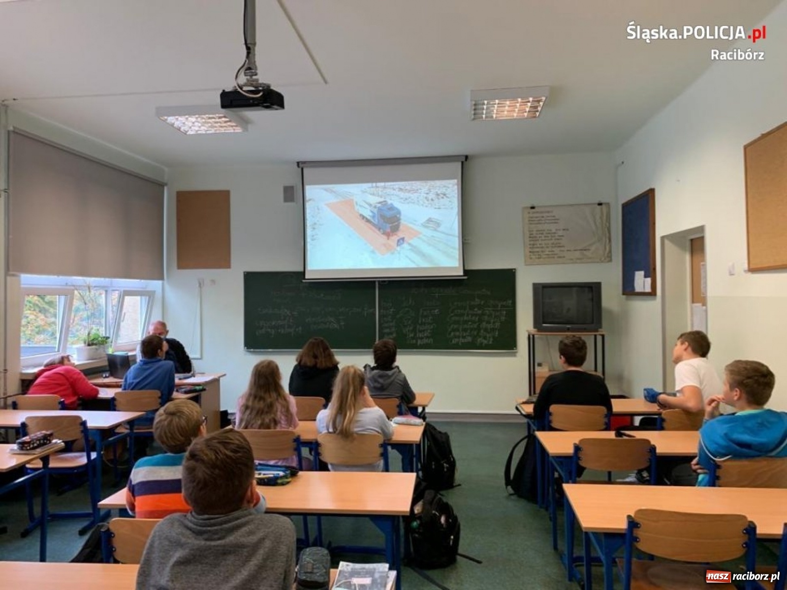 Zdjęcie w galerii na portalu naszraciborz.pl: Policyjne pogadanki teraz on-line  wiadomości z regionu