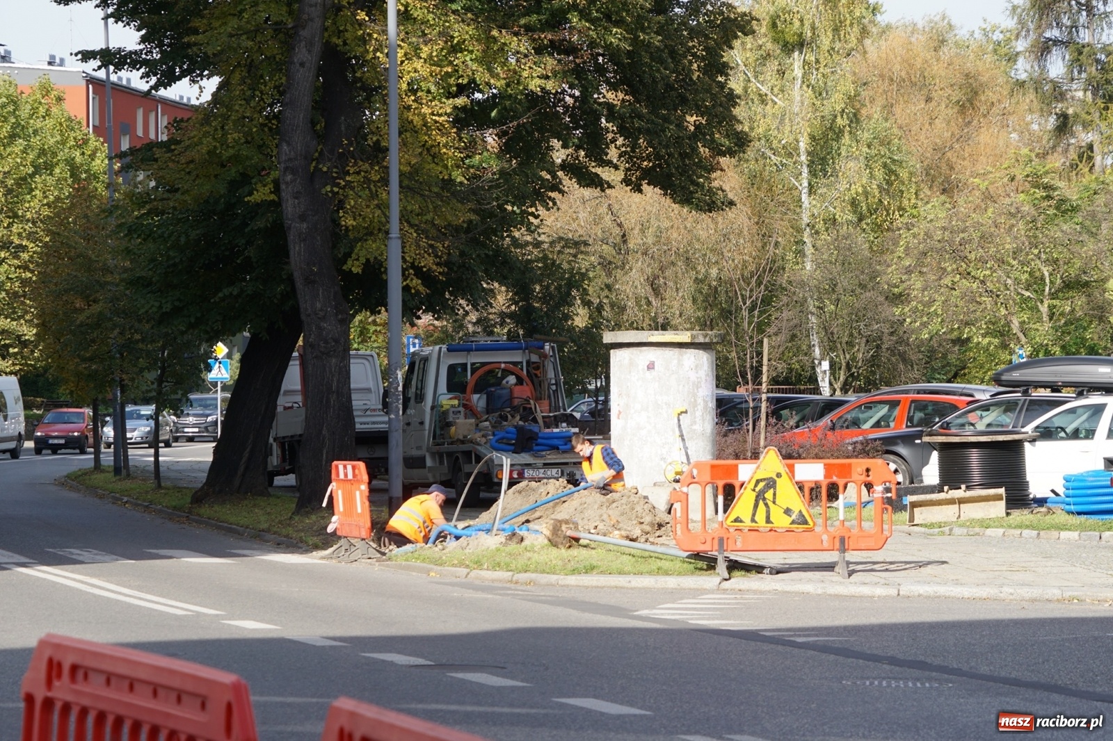Zdjęcie w galerii na portalu naszraciborz.pl: Pierwsze efekty realizowanego projektu doświetlania przejść dla pieszych wiadomości z regionu