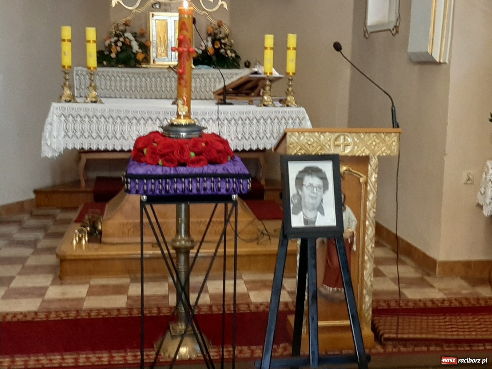 Zdjęcie w galerii na portalu naszraciborz.pl: Ostatnie pożegnanie śp. doktor Marii Wierczek  wiadomości z regionu