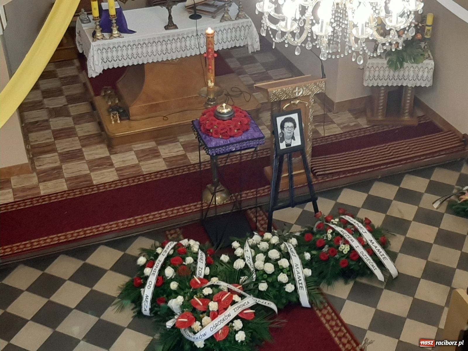 Zdjęcie w galerii na portalu naszraciborz.pl: Ostatnie pożegnanie śp. doktor Marii Wierczek  wiadomości z regionu