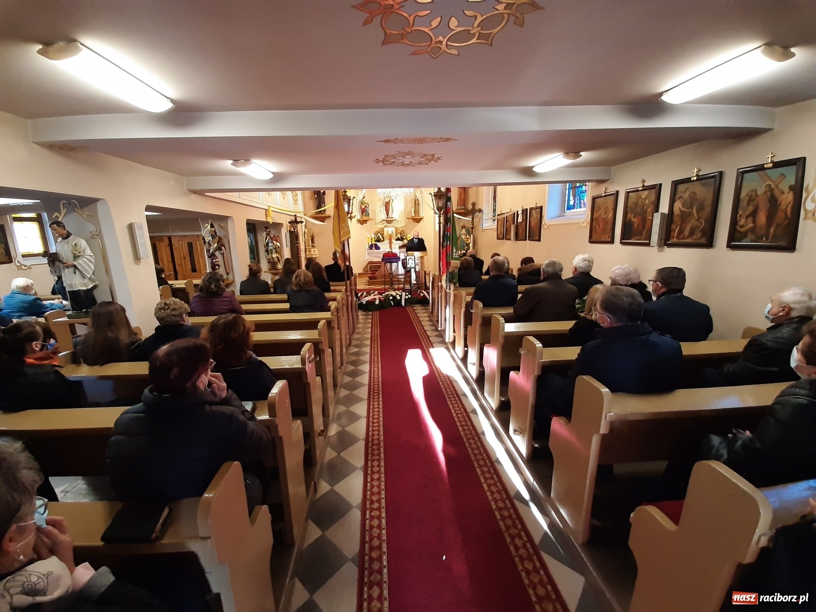 Zdjęcie w galerii na portalu naszraciborz.pl: Ostatnie pożegnanie śp. doktor Marii Wierczek  wiadomości z regionu