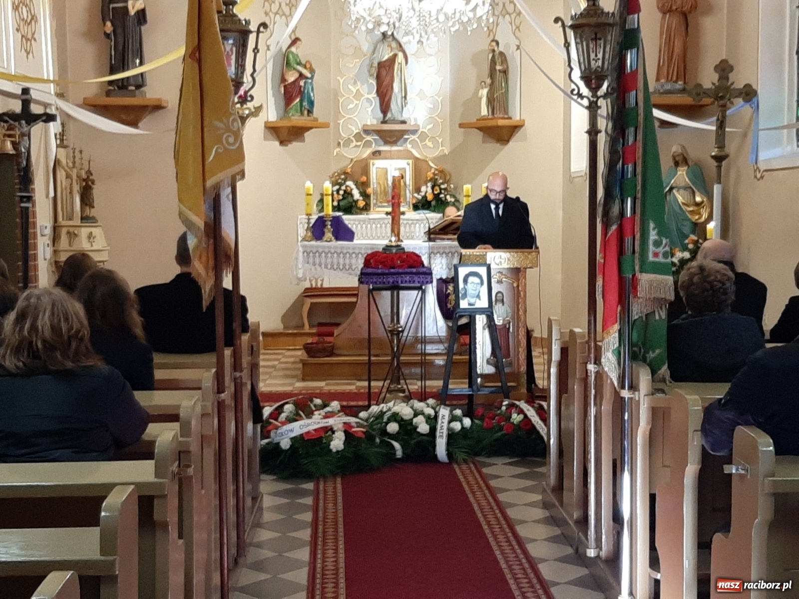 Zdjęcie w galerii na portalu naszraciborz.pl: Ostatnie pożegnanie śp. doktor Marii Wierczek  wiadomości z regionu