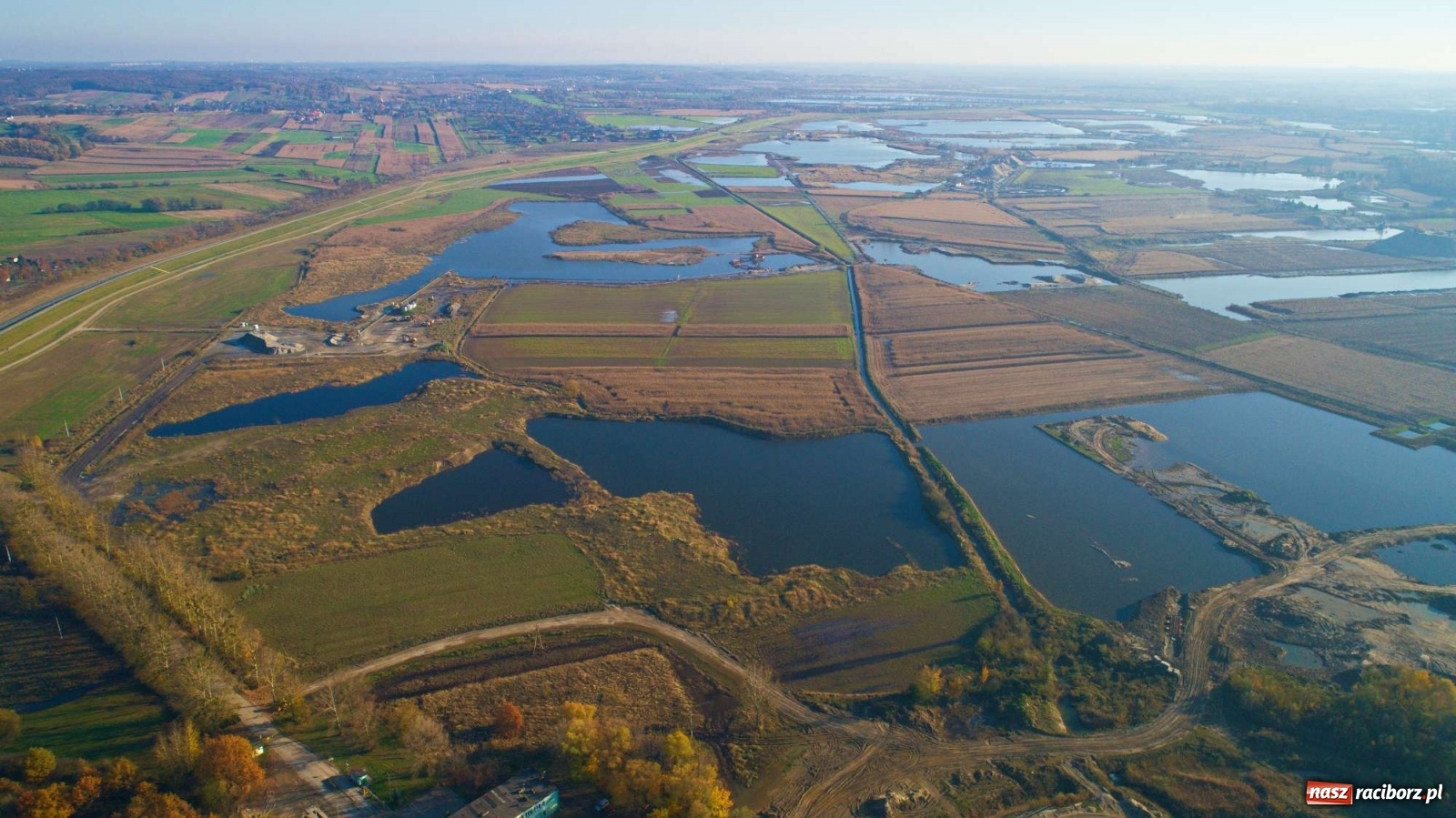 Zdjęcie w galerii na portalu naszraciborz.pl: Zbiornik Racibórz w barwach złotej jesieni [FOTO] wiadomości z regionu