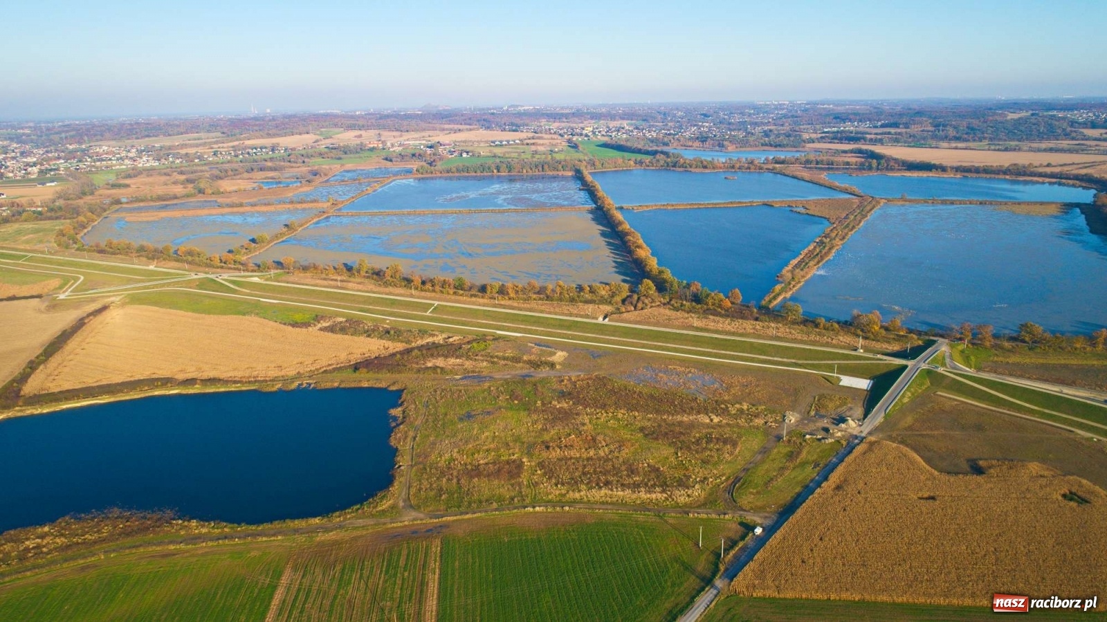 Zdjęcie w galerii na portalu naszraciborz.pl: Zbiornik Racibórz w barwach złotej jesieni [FOTO] wiadomości z regionu