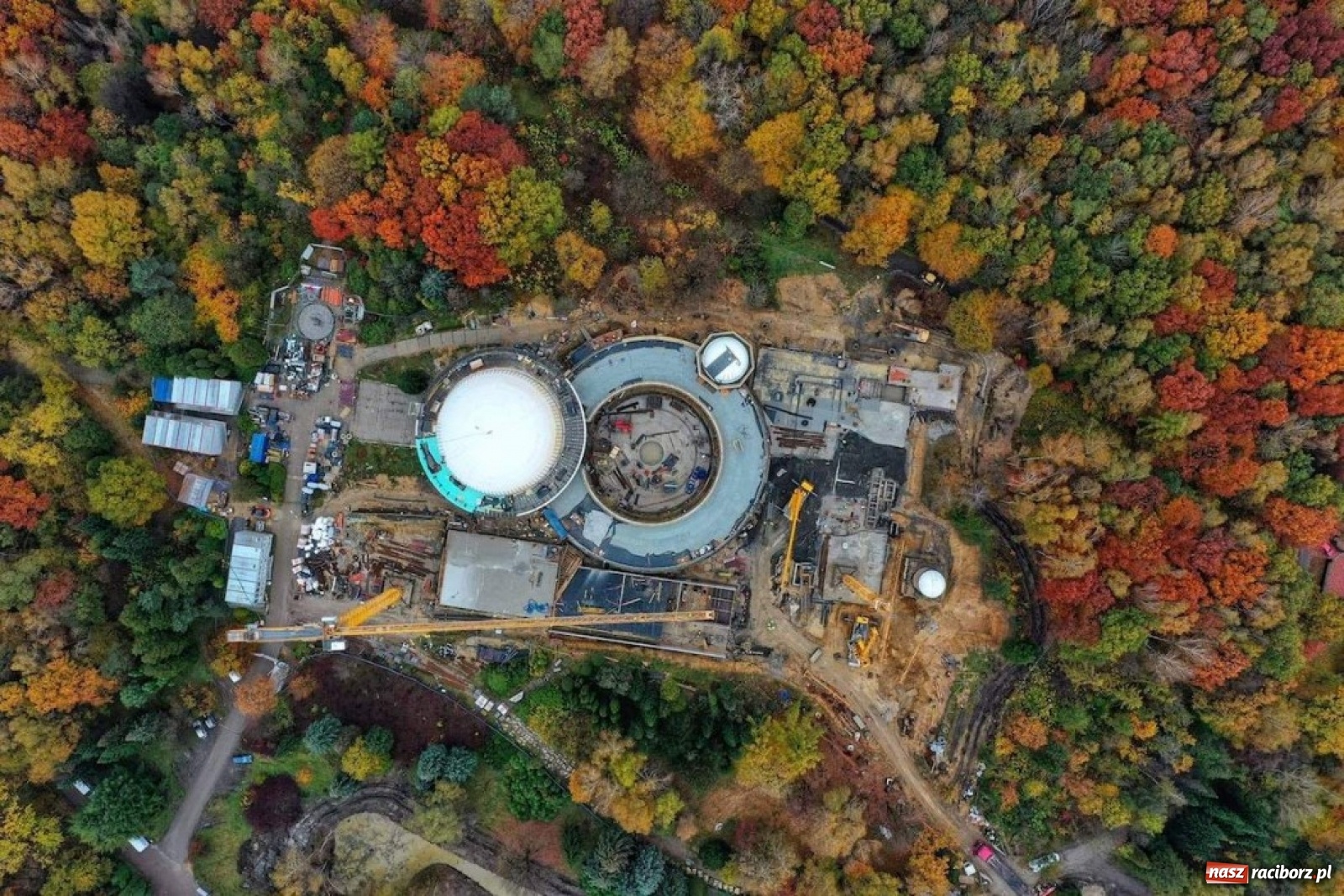 Zdjęcie w galerii na portalu naszraciborz.pl: Śląskie bliżej gwiazd. Trwa modernizacja planetarium  wiadomości z regionu