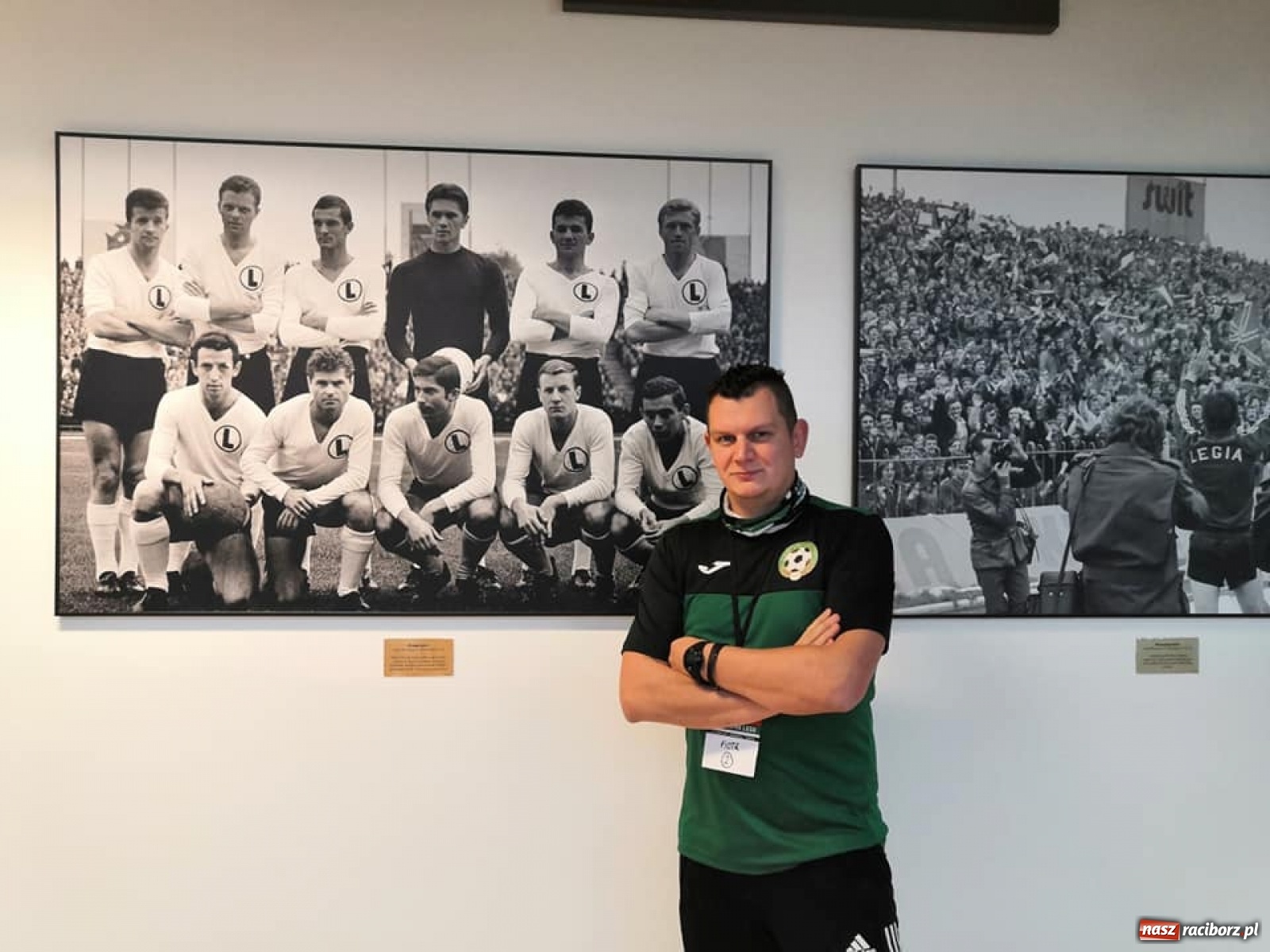 Zdjęcie w galerii na portalu naszraciborz.pl: Trener LKS Tworków na stażu w Legii Warszawa wiadomości z regionu
