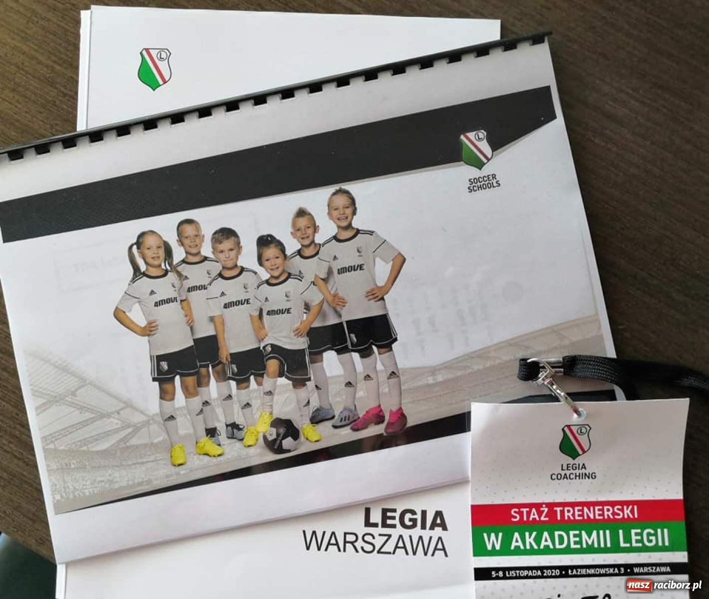 Zdjęcie w galerii na portalu naszraciborz.pl: Trener LKS Tworków na stażu w Legii Warszawa wiadomości z regionu