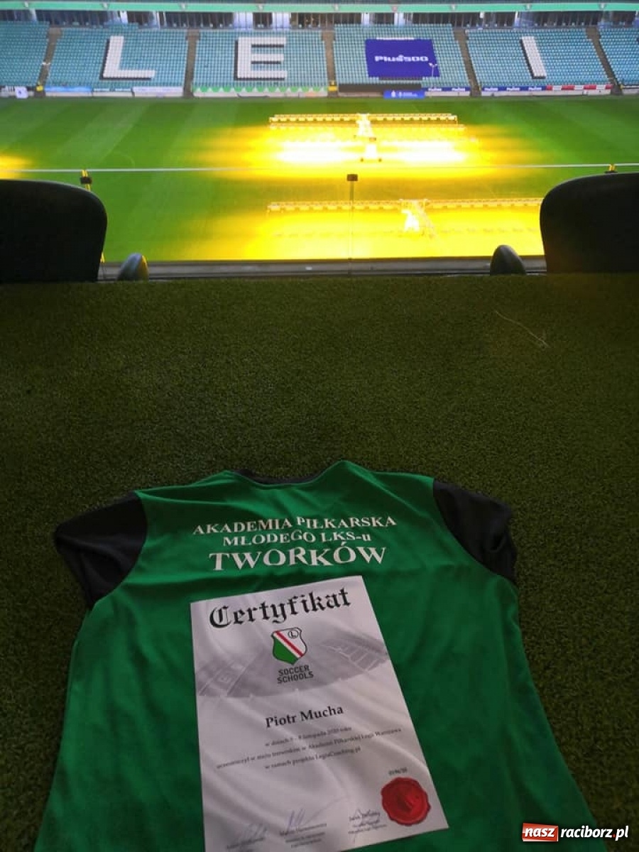 Zdjęcie w galerii na portalu naszraciborz.pl: Trener LKS Tworków na stażu w Legii Warszawa wiadomości z regionu