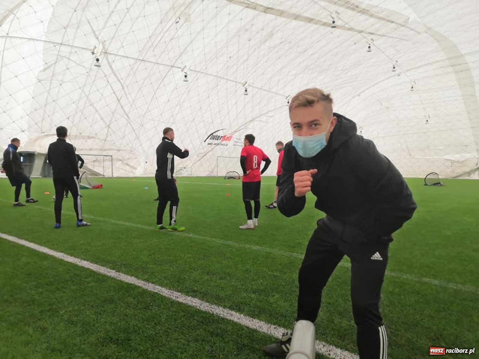 Zdjęcie w galerii na portalu naszraciborz.pl: Trener LKS Tworków na stażu w Legii Warszawa wiadomości z regionu