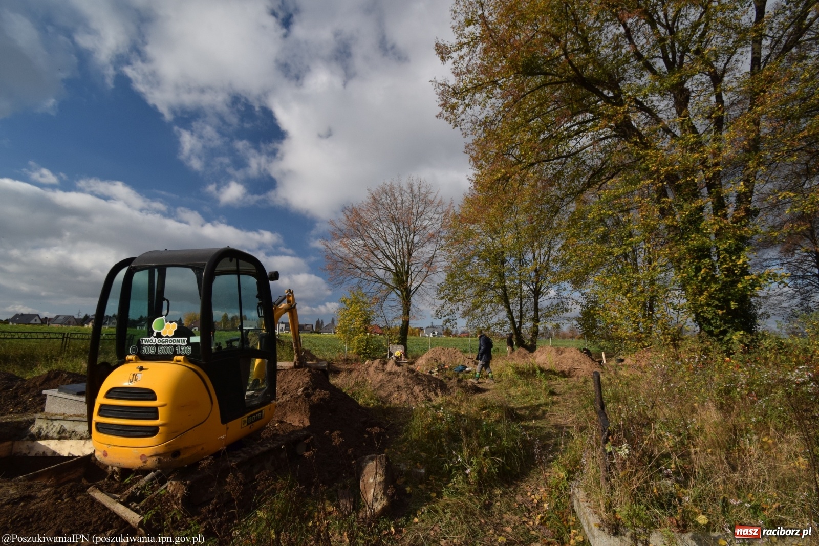 Zdjęcie w galerii na portalu naszraciborz.pl: TVP o ekshumacjach IPN w Raciborzu  wiadomości z regionu