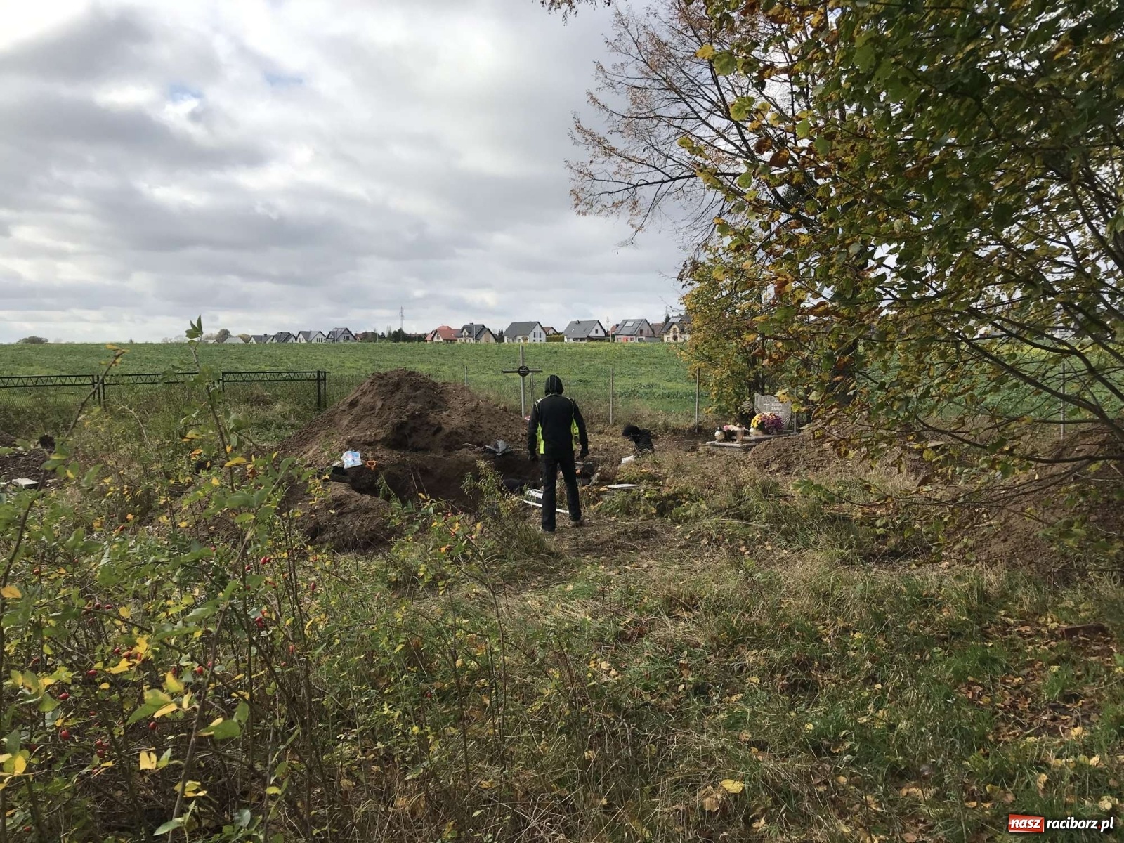 Zdjęcie w galerii na portalu naszraciborz.pl: TVP o ekshumacjach IPN w Raciborzu  wiadomości z regionu