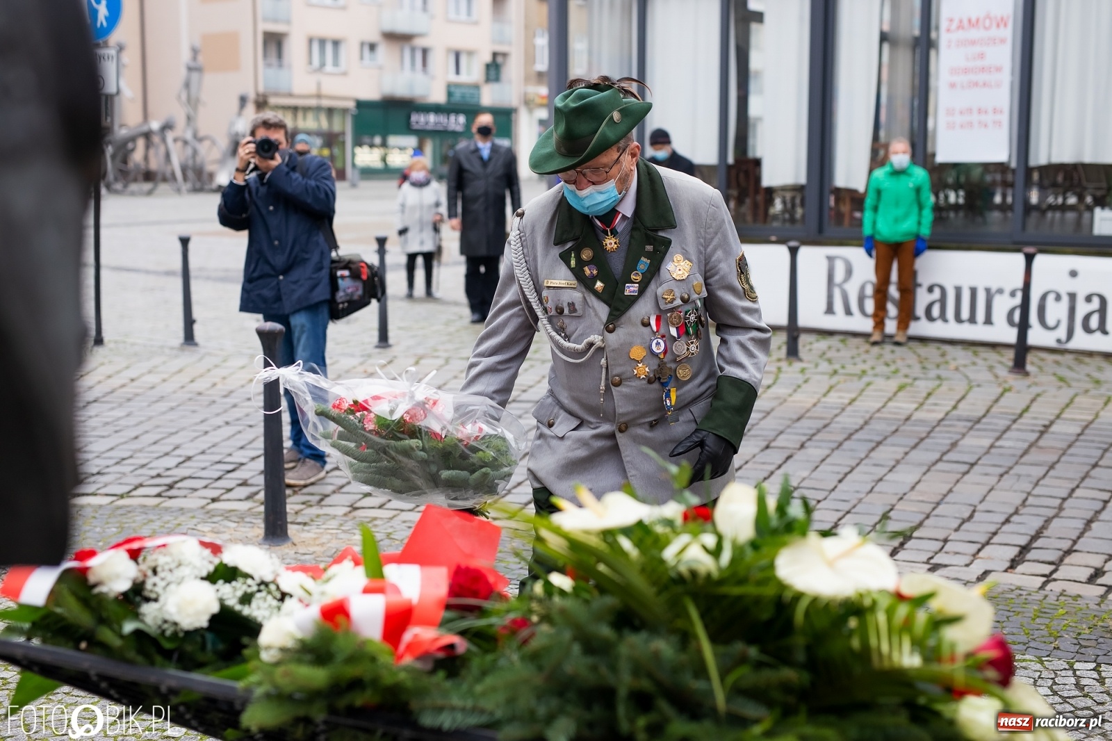 Zdjęcie w galerii na portalu naszraciborz.pl: Raciborskie obchody Święta Niepodległości [FOTO i WIDEO] wiadomości z regionu