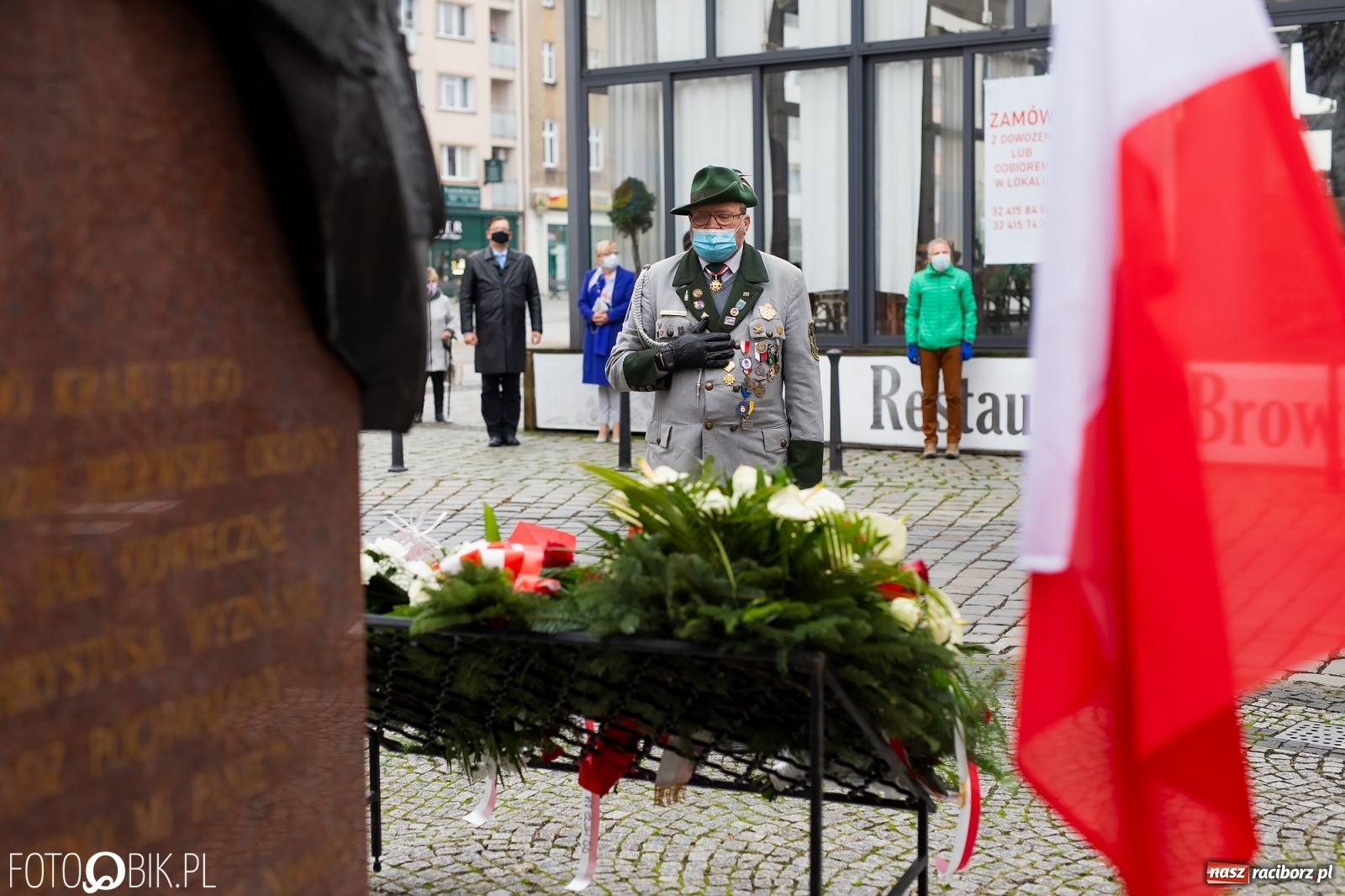 Zdjęcie w galerii na portalu naszraciborz.pl: Raciborskie obchody Święta Niepodległości [FOTO i WIDEO] wiadomości z regionu
