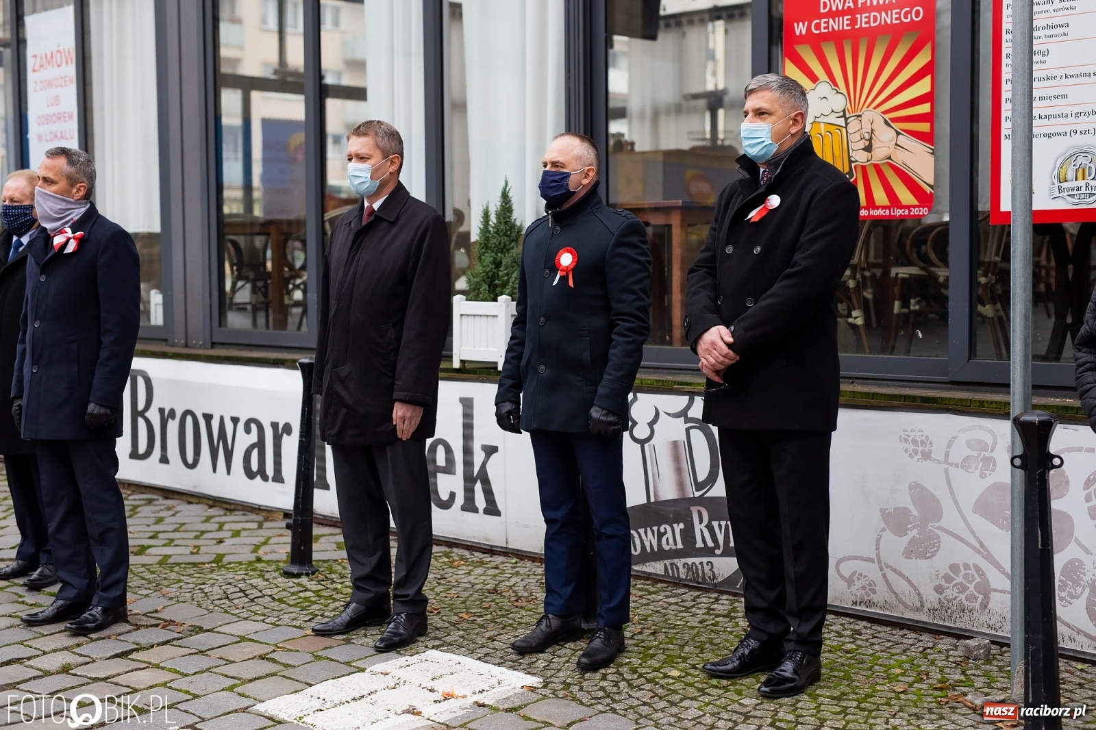 Zdjęcie w galerii na portalu naszraciborz.pl: Raciborskie obchody Święta Niepodległości [FOTO i WIDEO] wiadomości z regionu