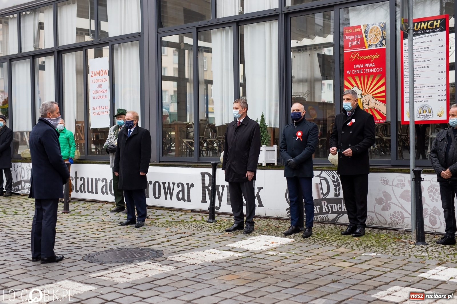 Zdjęcie w galerii na portalu naszraciborz.pl: Raciborskie obchody Święta Niepodległości [FOTO i WIDEO] wiadomości z regionu
