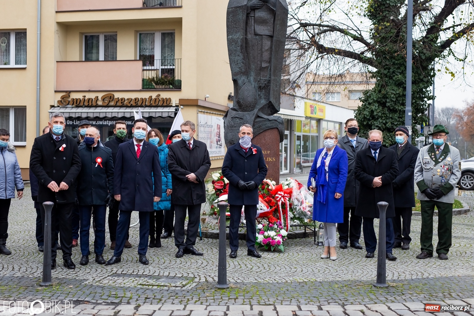 Zdjęcie w galerii na portalu naszraciborz.pl: Raciborskie obchody Święta Niepodległości [FOTO i WIDEO] wiadomości z regionu