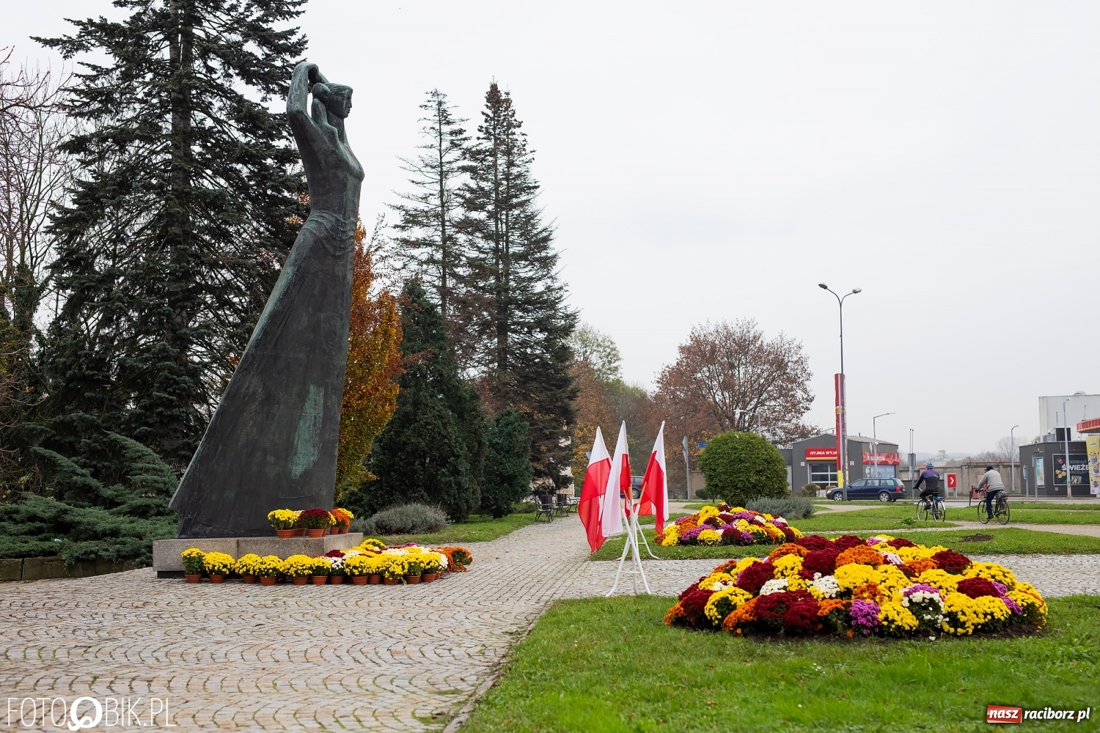 Zdjęcie w galerii na portalu naszraciborz.pl: Raciborskie obchody Święta Niepodległości [FOTO i WIDEO] wiadomości z regionu