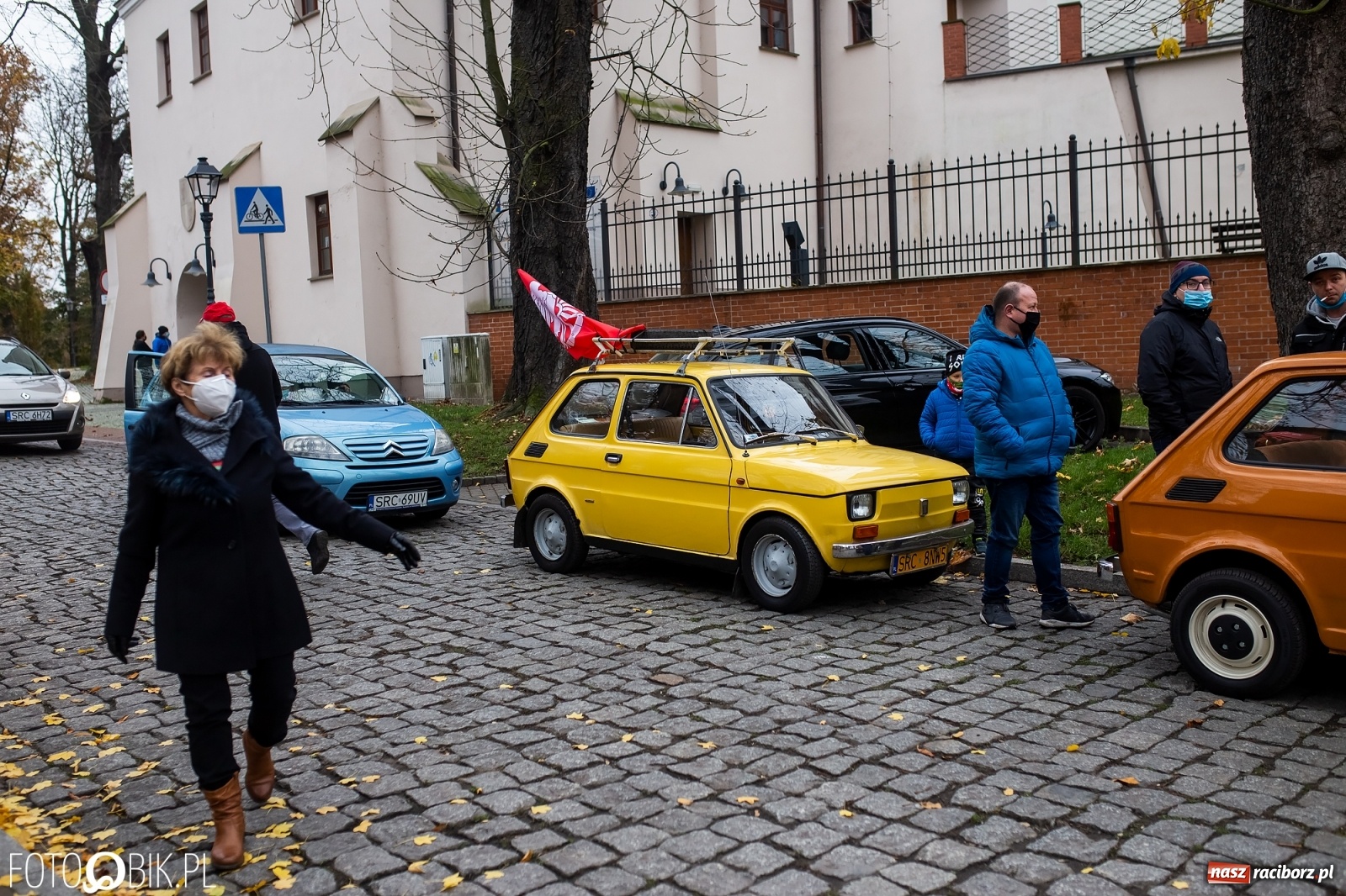 Zdjęcie w galerii na portalu naszraciborz.pl: Spontaniczny przejazd patriotyczny na Święto Niepodległości wiadomości z regionu