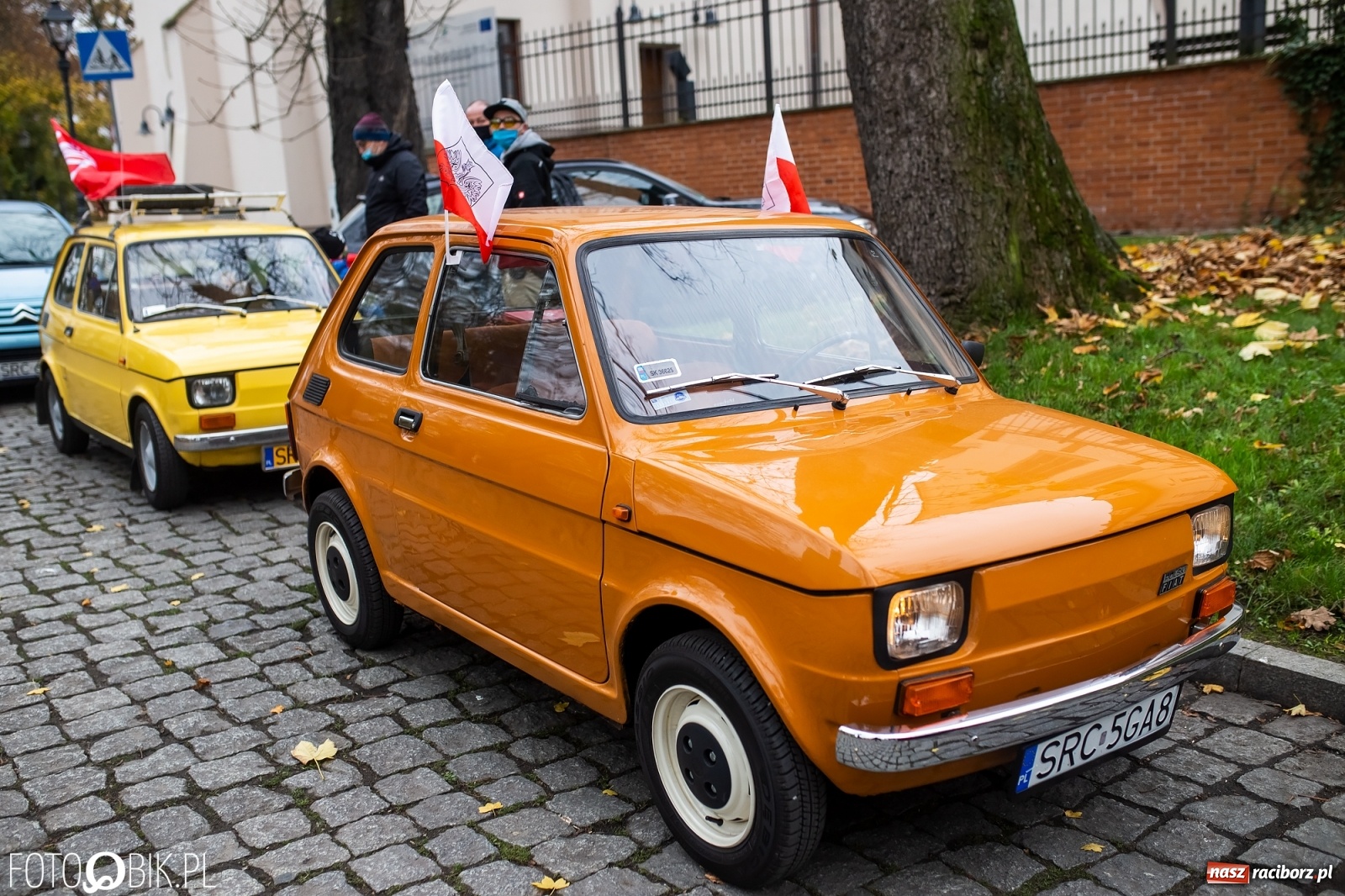 Zdjęcie w galerii na portalu naszraciborz.pl: Spontaniczny przejazd patriotyczny na Święto Niepodległości wiadomości z regionu