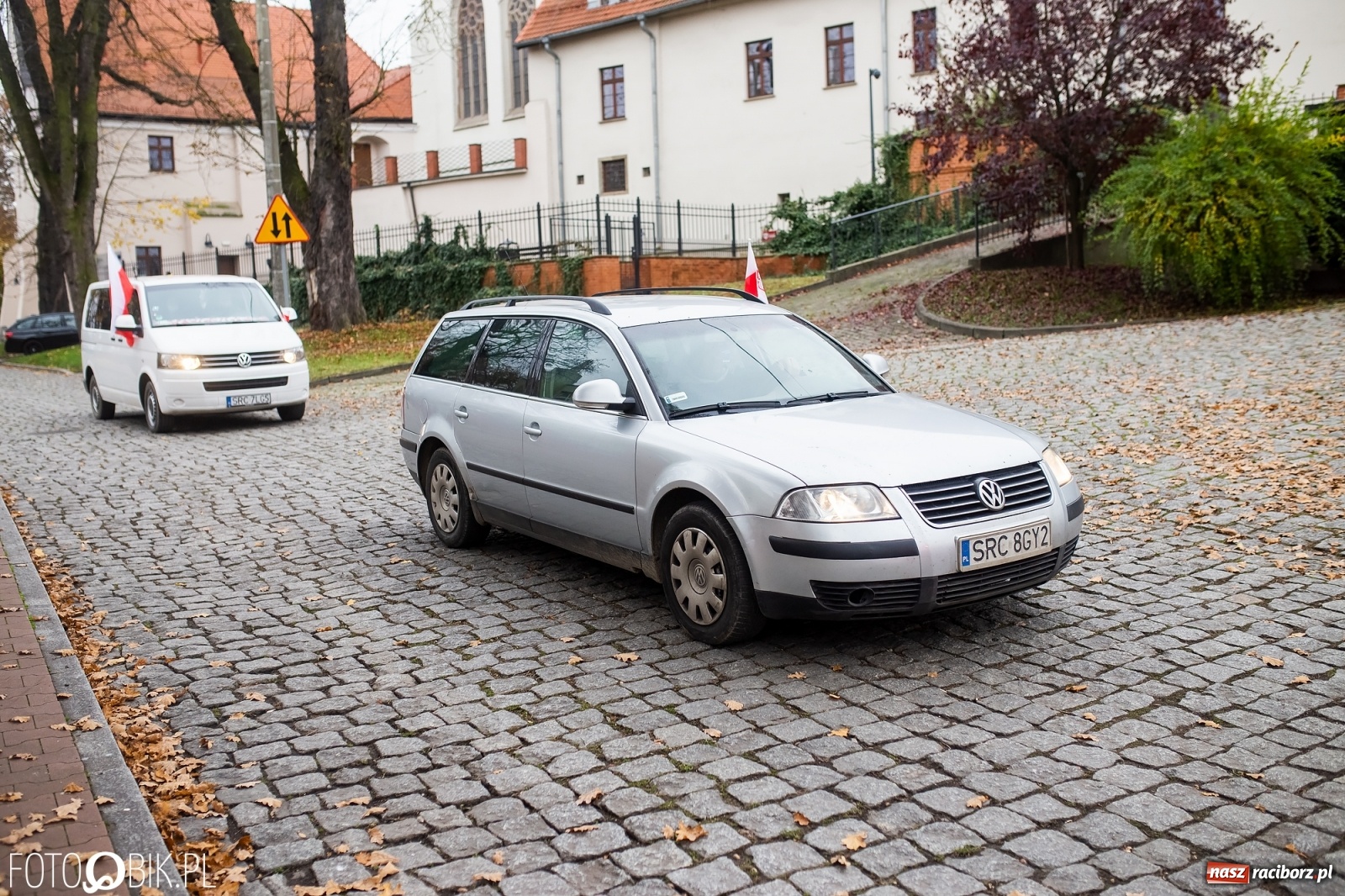 Zdjęcie w galerii na portalu naszraciborz.pl: Spontaniczny przejazd patriotyczny na Święto Niepodległości wiadomości z regionu