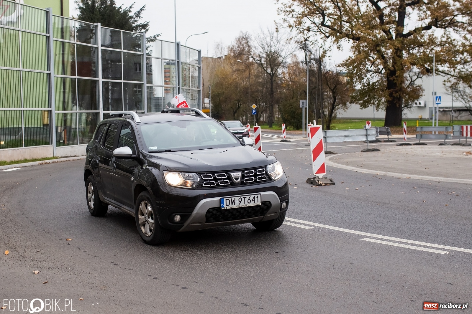 Zdjęcie w galerii na portalu naszraciborz.pl: Spontaniczny przejazd patriotyczny na Święto Niepodległości wiadomości z regionu