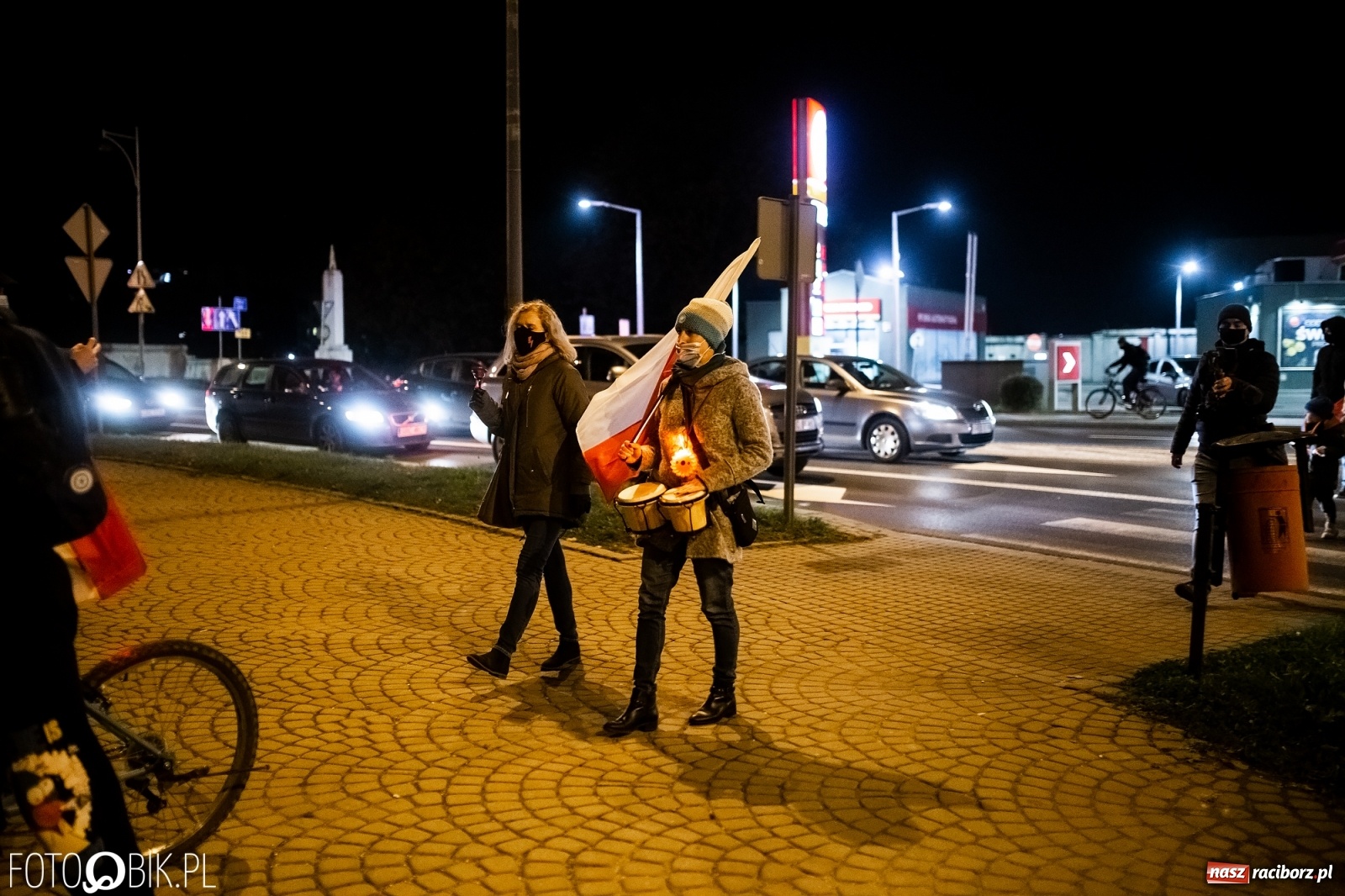 Zdjęcie w galerii na portalu naszraciborz.pl: Niemy krzyk, wielki hałas. Protesty w Raciborzu słabną [FOTO i WIDEO] wiadomości z regionu