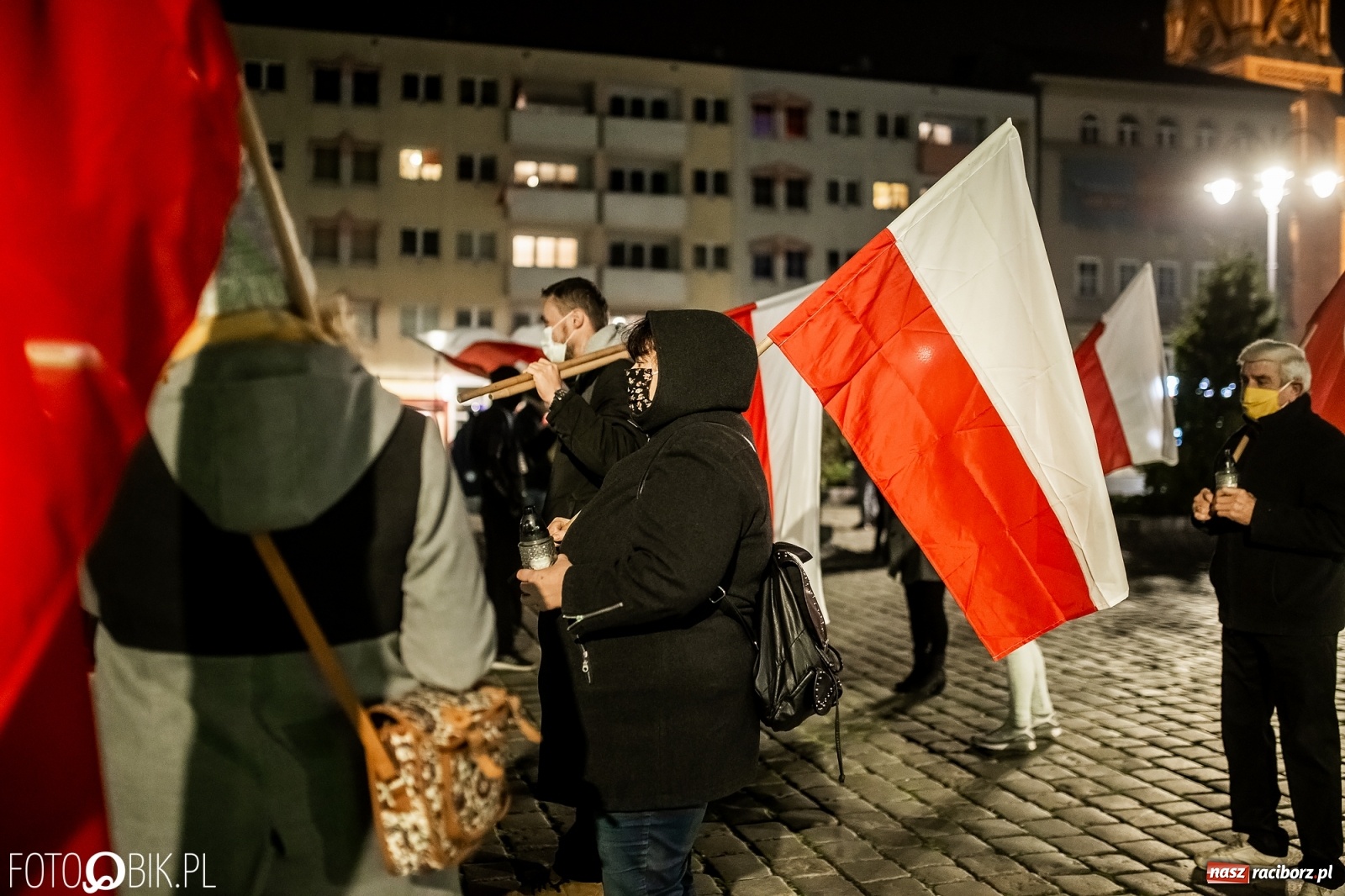 Zdjęcie w galerii na portalu naszraciborz.pl: Niemy krzyk, wielki hałas. Protesty w Raciborzu słabną [FOTO i WIDEO] wiadomości z regionu