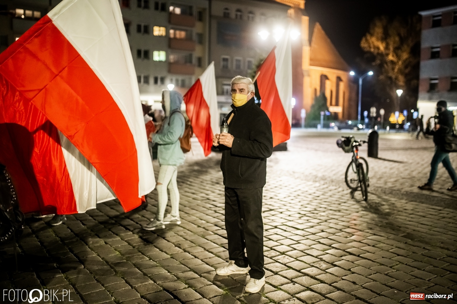 Zdjęcie w galerii na portalu naszraciborz.pl: Niemy krzyk, wielki hałas. Protesty w Raciborzu słabną [FOTO i WIDEO] wiadomości z regionu