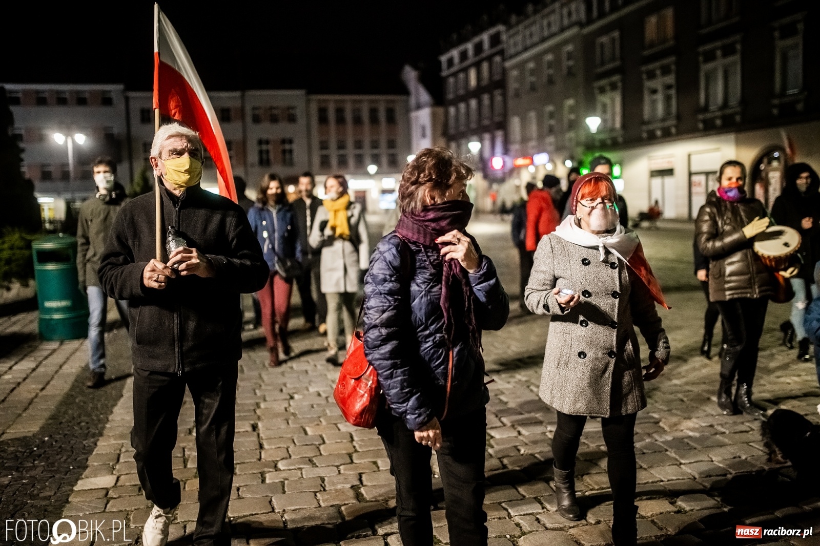 Zdjęcie w galerii na portalu naszraciborz.pl: Niemy krzyk, wielki hałas. Protesty w Raciborzu słabną [FOTO i WIDEO] wiadomości z regionu