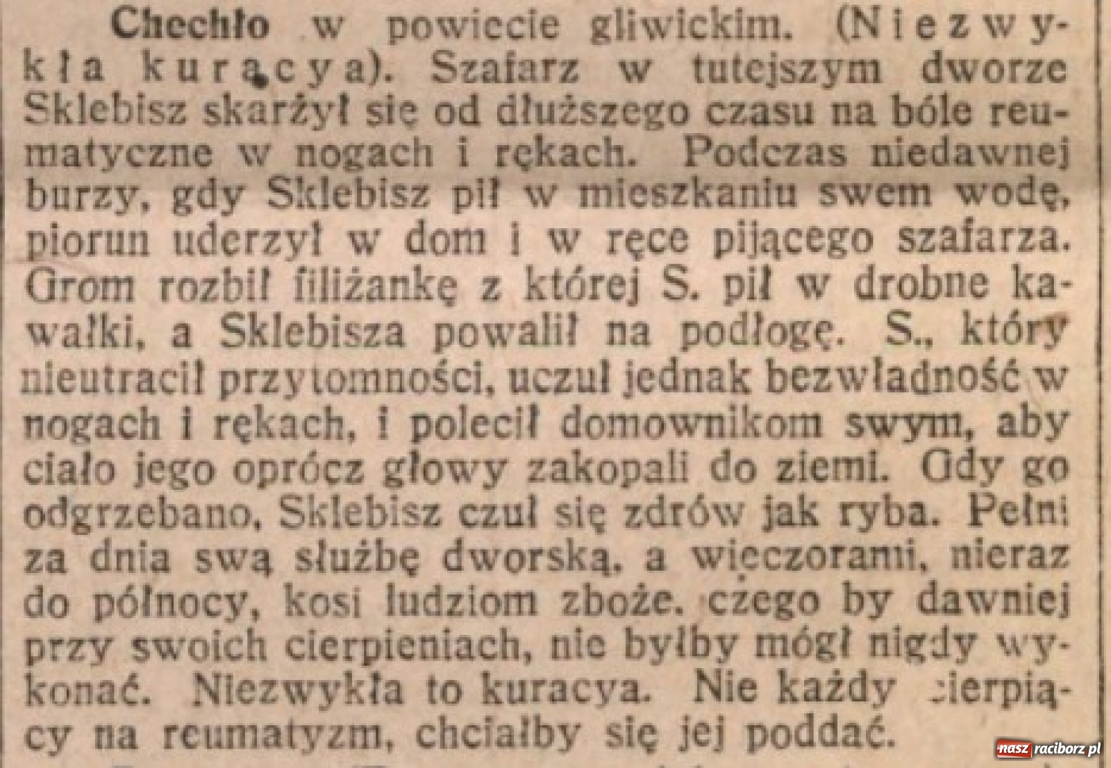 Zdjęcie w galerii na portalu naszraciborz.pl: Powstało archiwum śląskich wycinków prasowych on-line wiadomości z regionu