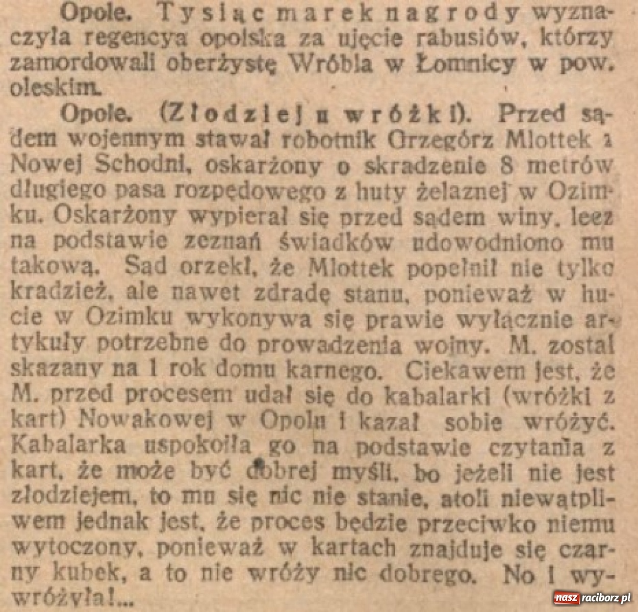 Zdjęcie w galerii na portalu naszraciborz.pl: Powstało archiwum śląskich wycinków prasowych on-line wiadomości z regionu